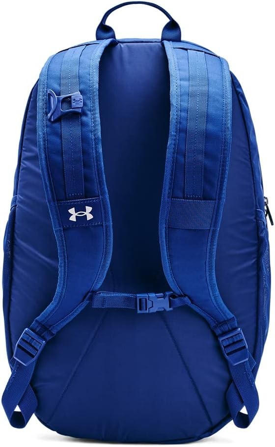 Under Armour UA Hustle 5.0 Team Backpack, 1364182 Royal Blue/Metallic Silver