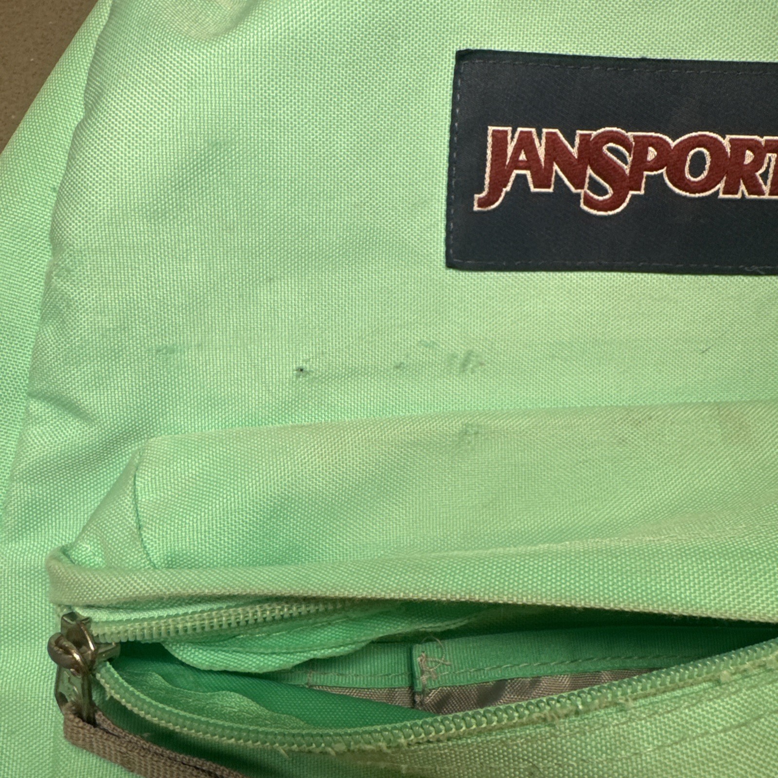 🔥🤓JanSport Black Label Superbreak Backpack Seafoam Green School Book Bag