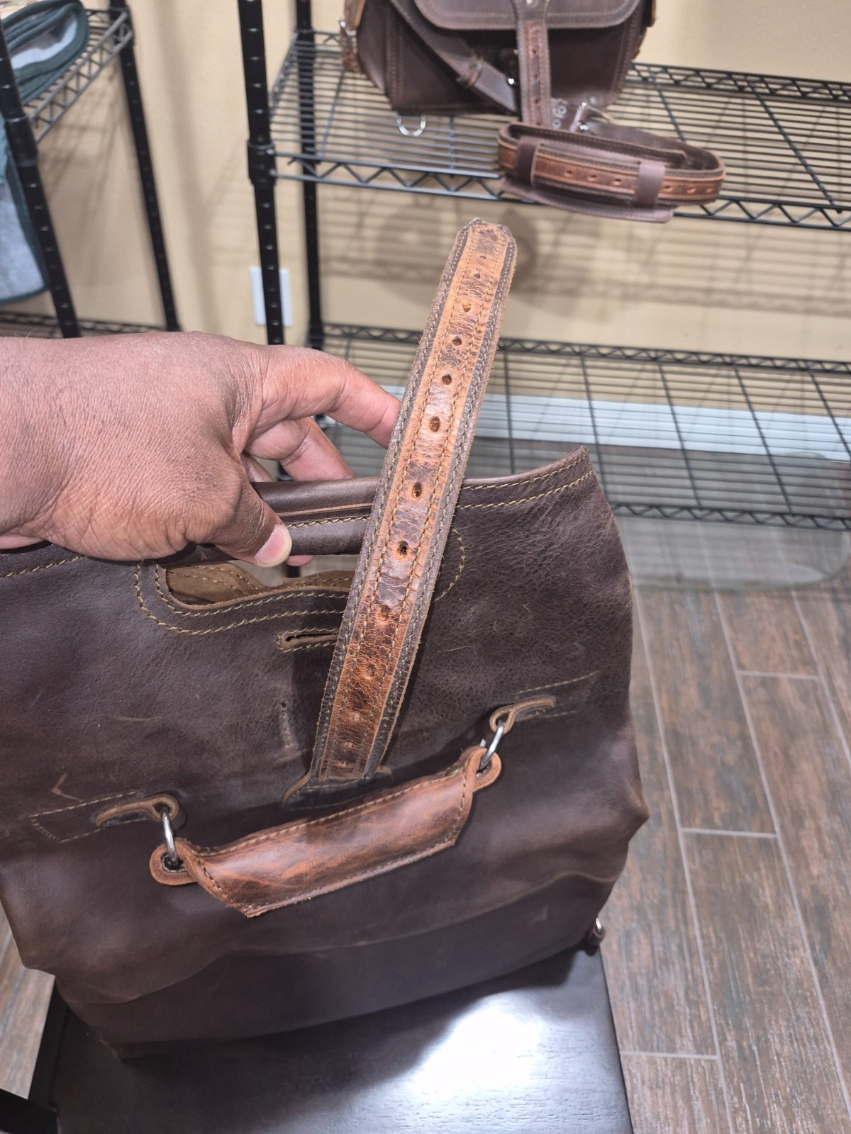 saddleback leather membership duffle dry bag
