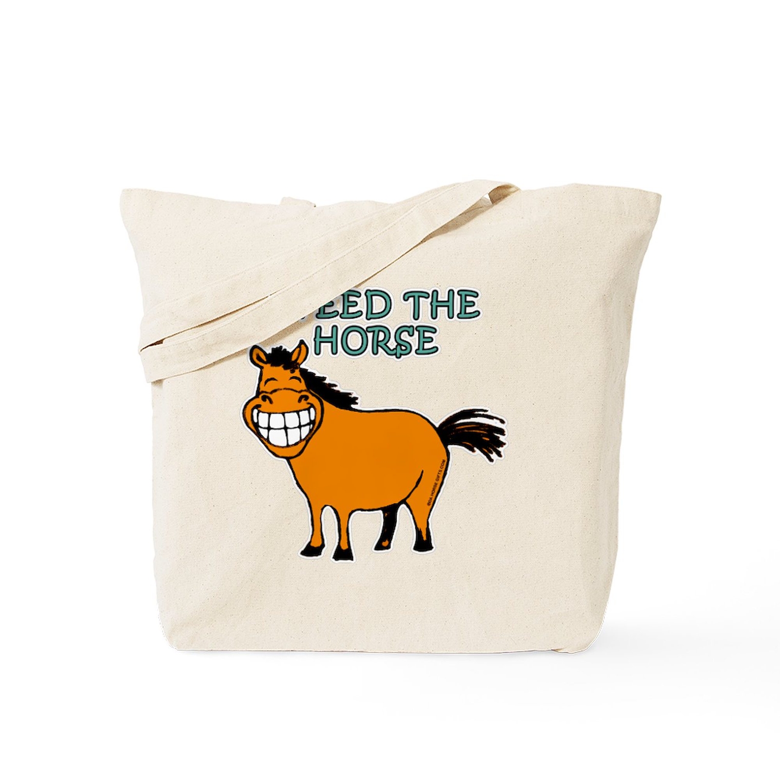 CafePress I Feed The Horse Tote Bag (342427712)