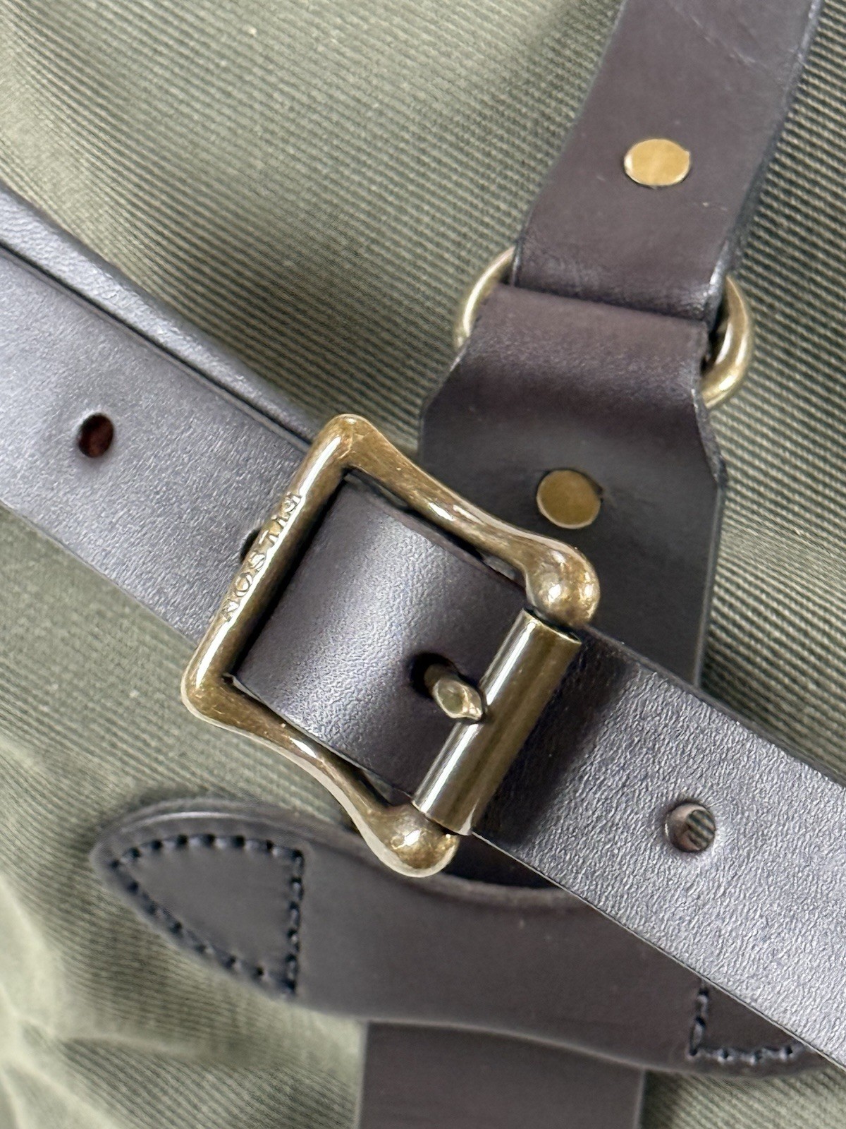 FILSON RUGGED TWILL MEDIUM DUFFLE BAG OTTER GREEN NWT US MADE