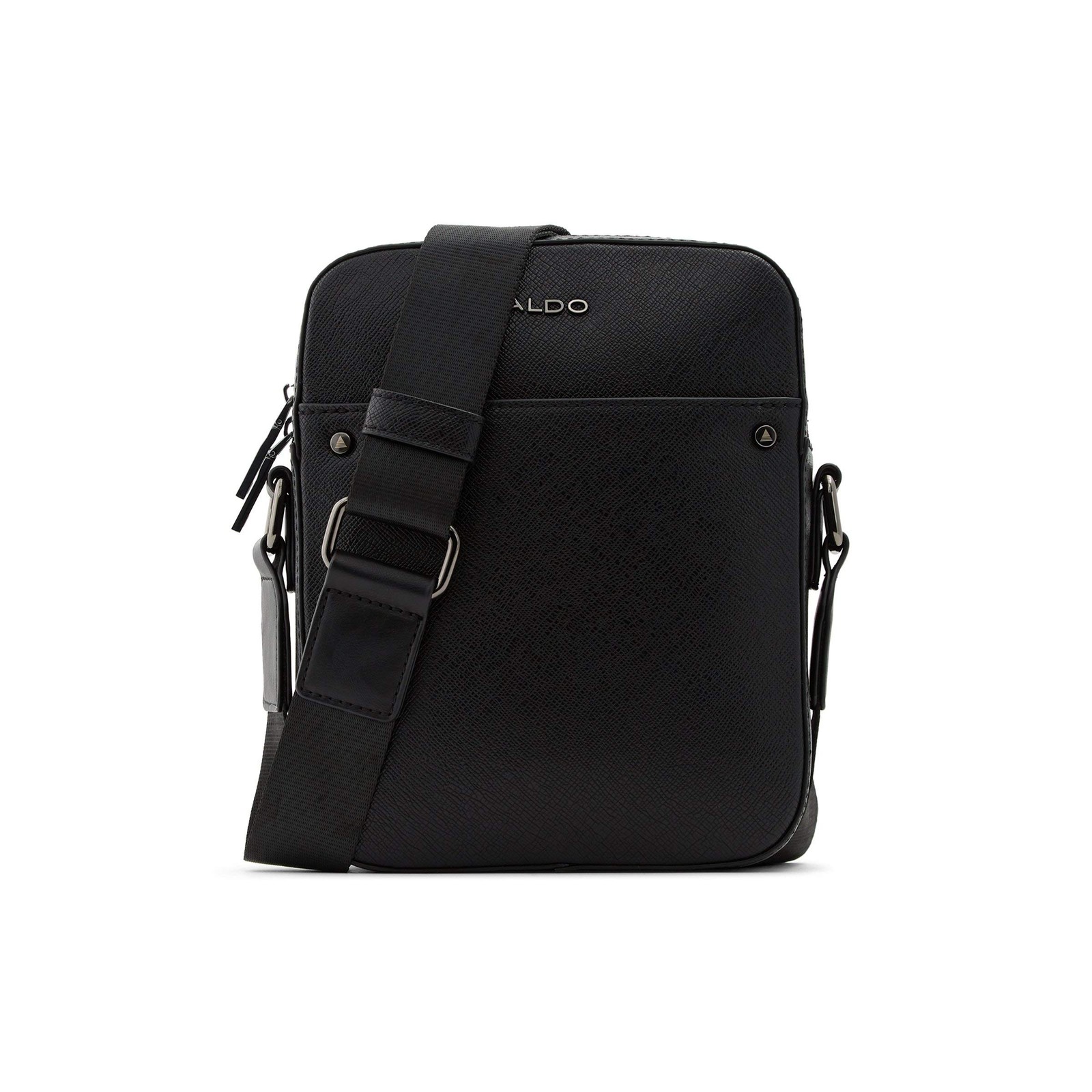 ALDO Men’s Poani Crossbody Bag, Black Small