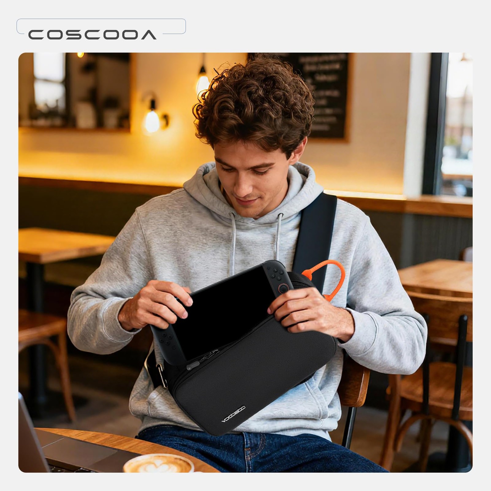 Sling Crossbody Bag for Steam Deck/OLED/Nintendo Switch 2 (2025)/Rog Xbox All…