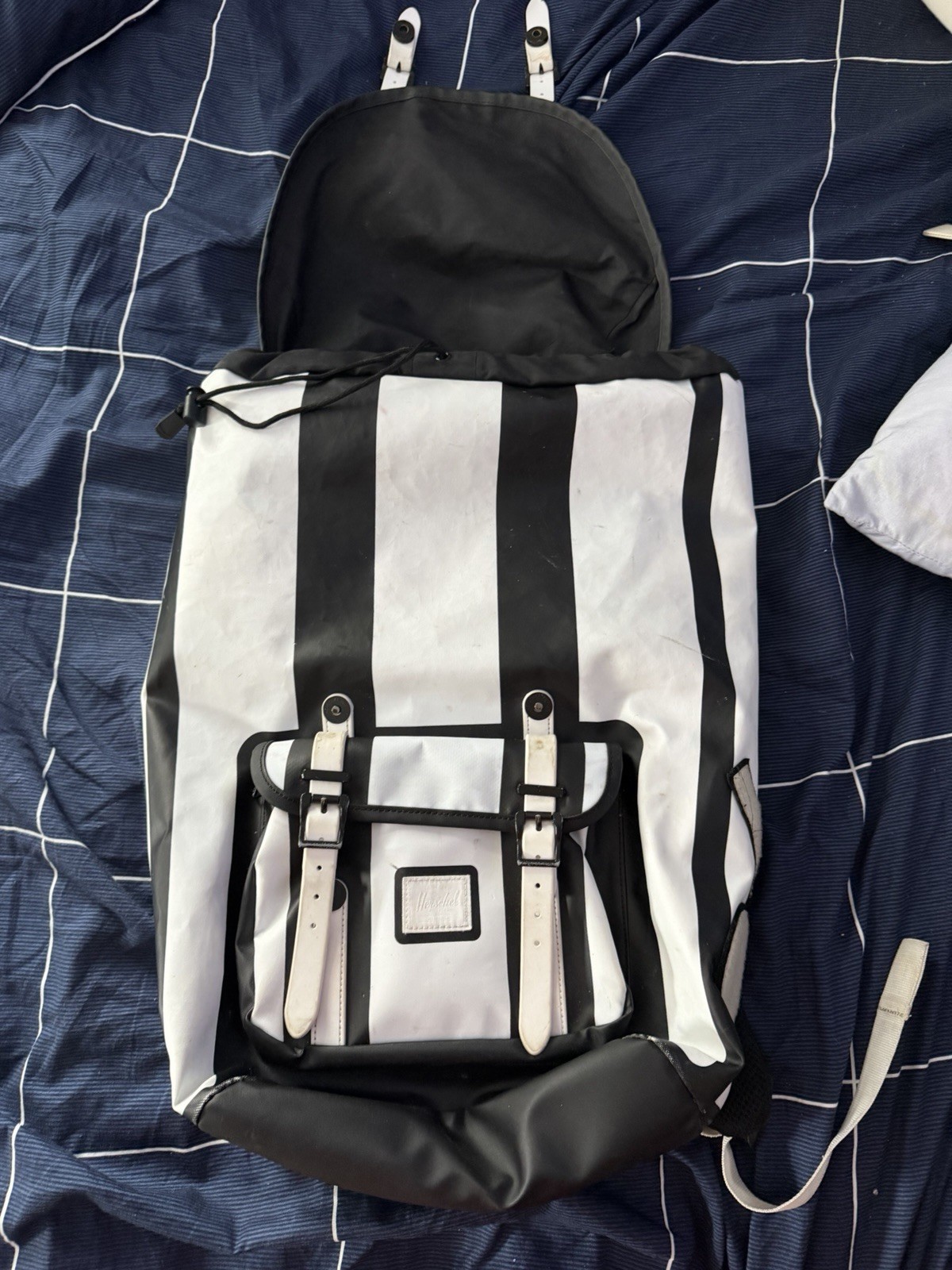 Herschel Supply Co Little America 30L Backpack Leather Joshua Vides Collab 🔥