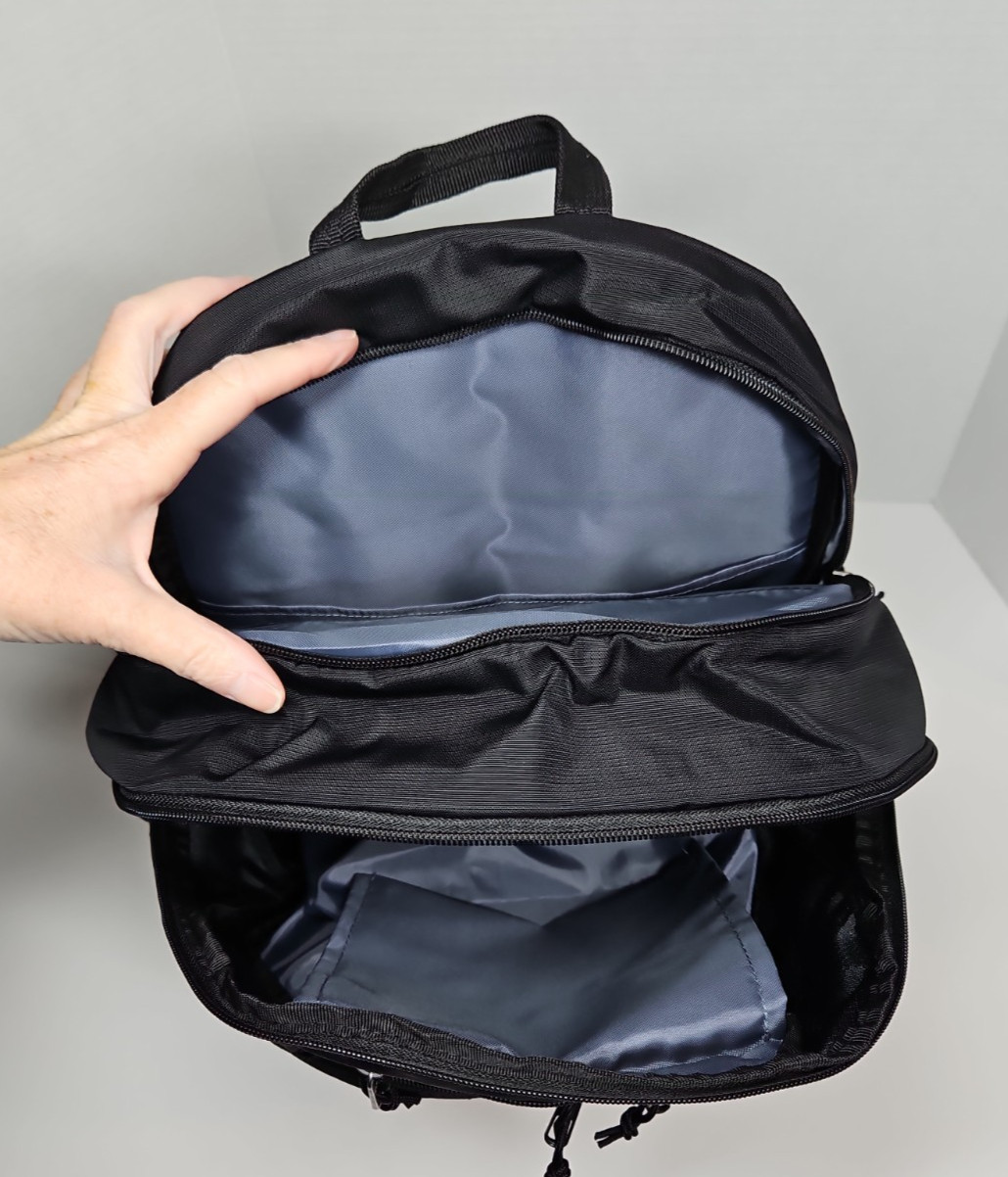 Adidas Black Defender 5 Backpack Laptop Gym School Bag New