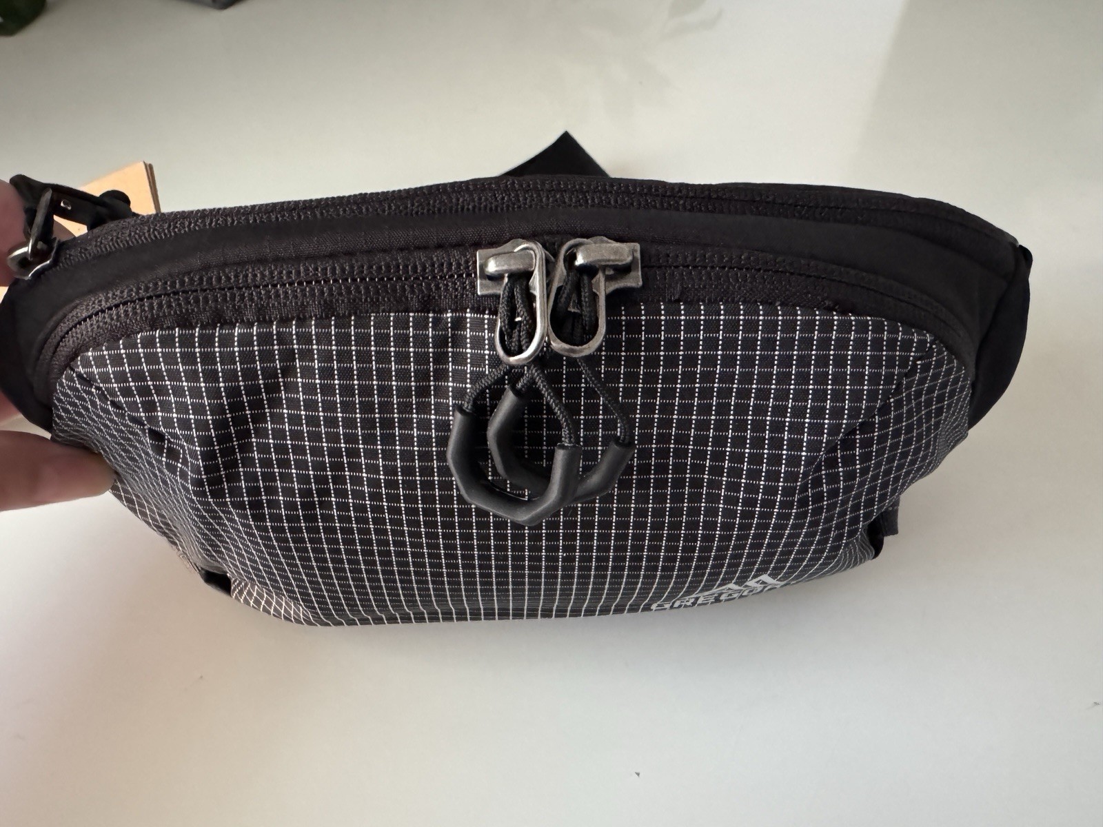 Gregory Rhune Belt Bag Techno Granite 1 Liter Fanny Pack Hiking