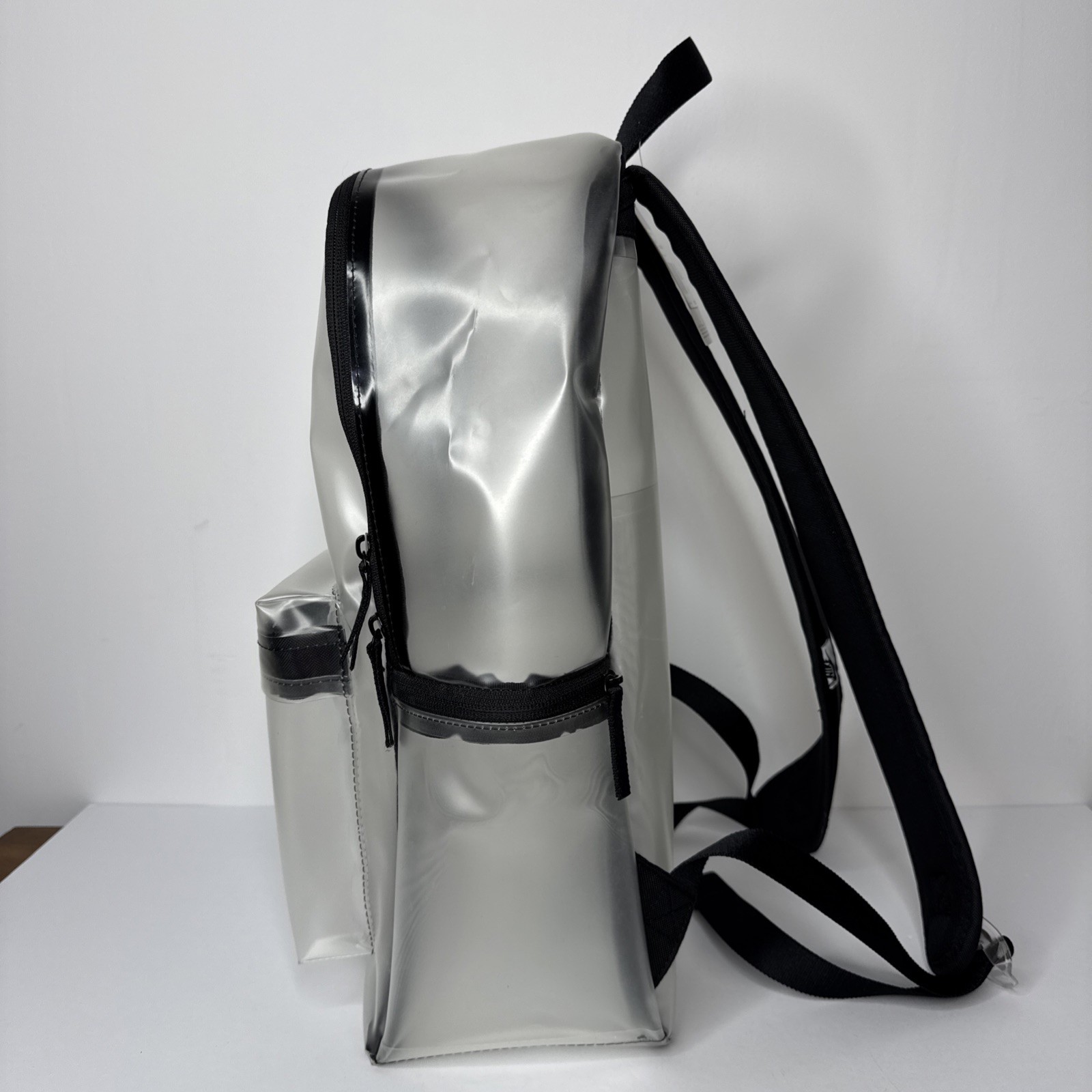 Nike Heritage Clear Crystal Backpack HV8920 Plastic Carry in Stadium Arena Bag