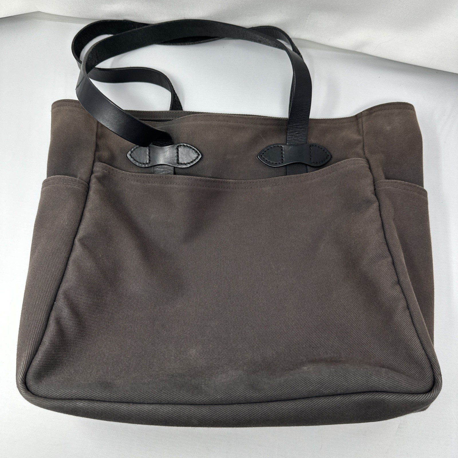 Filson Rigged Twill Tote Bag – Made In USA – Cinder