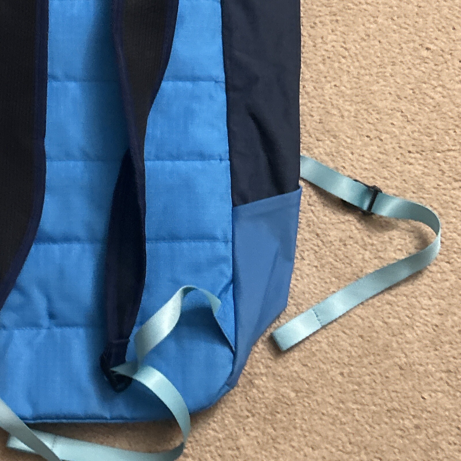 Hoka One Blue Runners Backpack Lightweight Storage Shoe Storage
