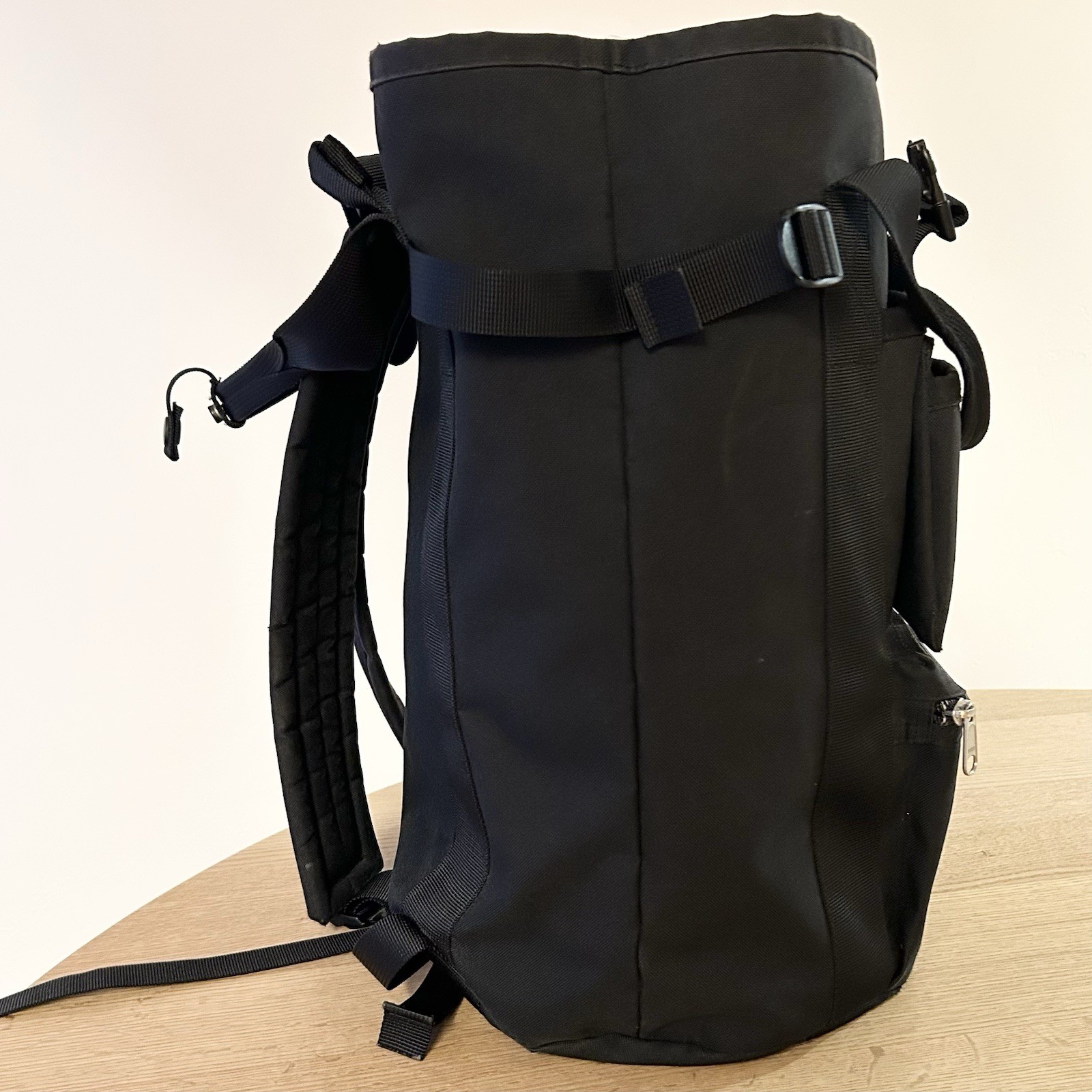 PORTER UNION Backpack Black Yoshida Polyester Used Japan