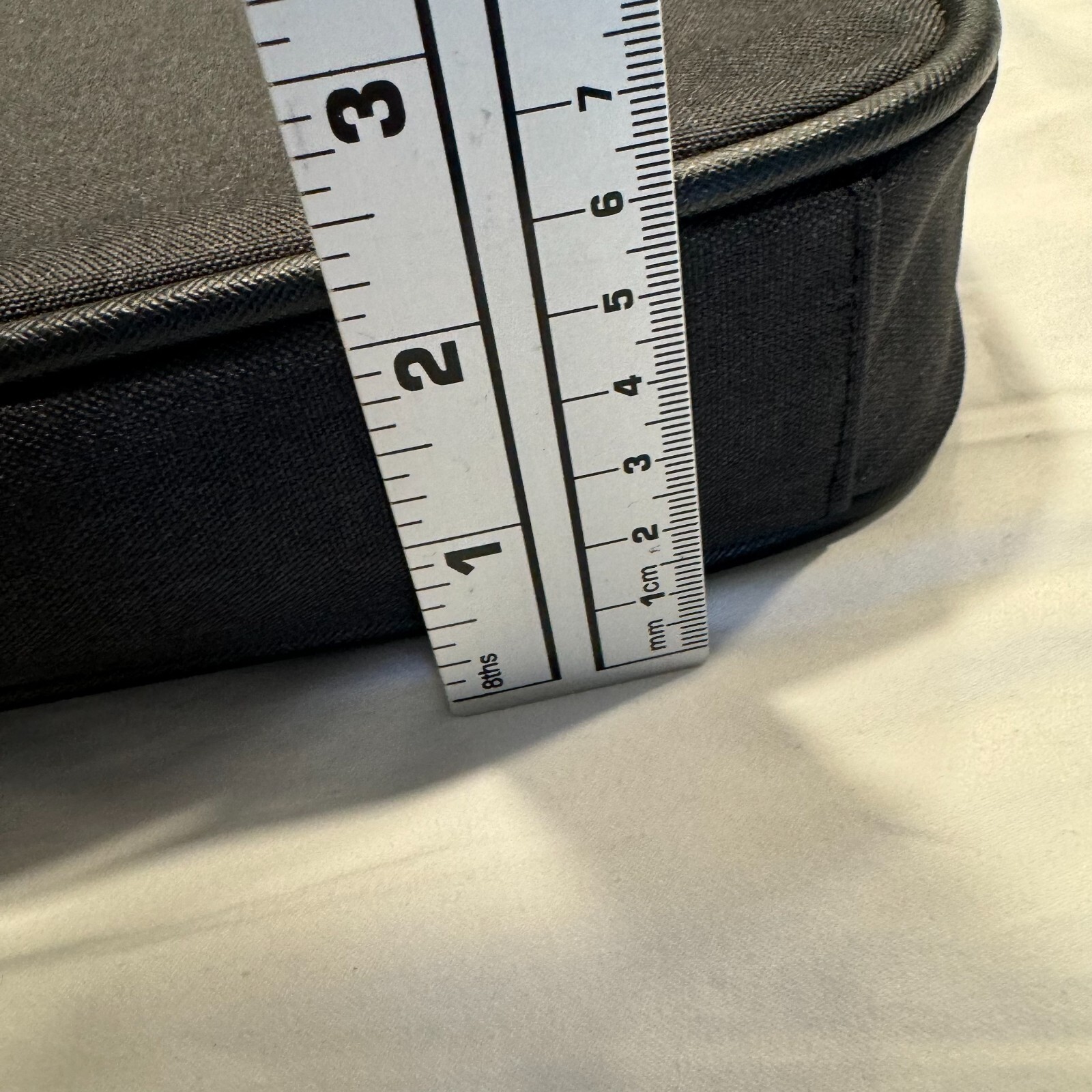 Ted Baker London Seter Document Bag OS Charcoal Nylon Crossbody Laptop Briefcase