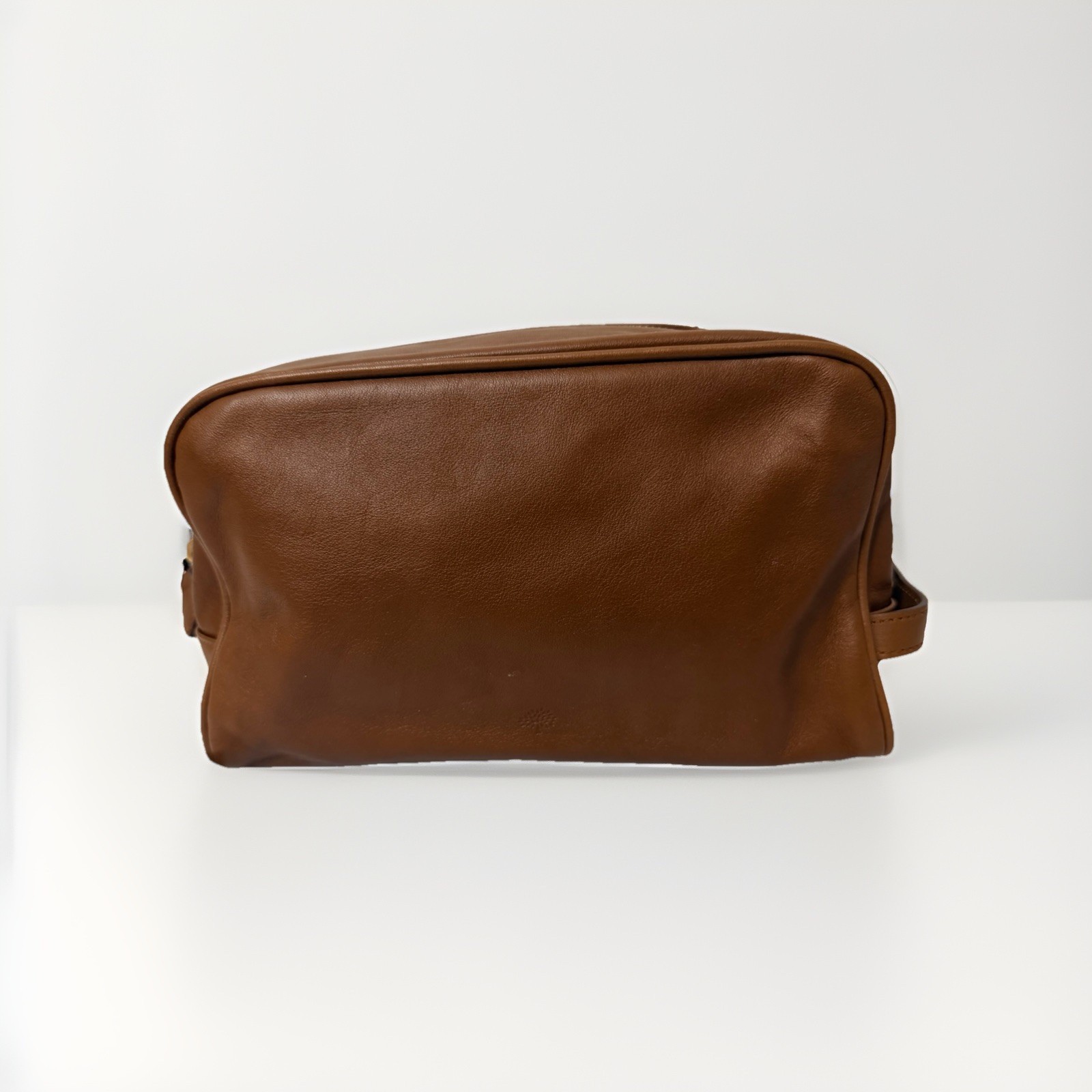 Mulberry Leather Toiletry Bag / Dopp kit
