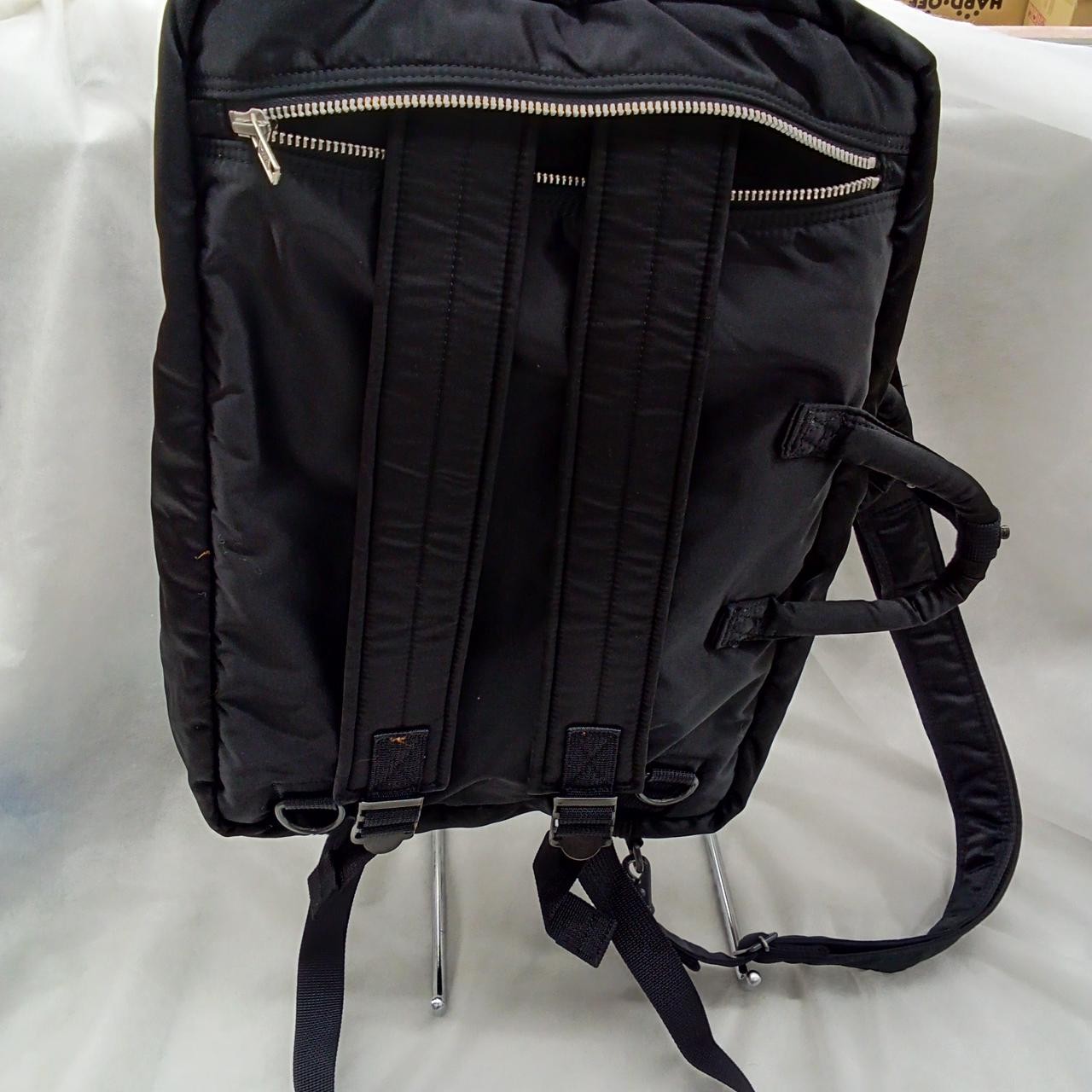 PORTER YOSHIDA TANKER 3way business bag briefcase shoulder Backpack Black Very G