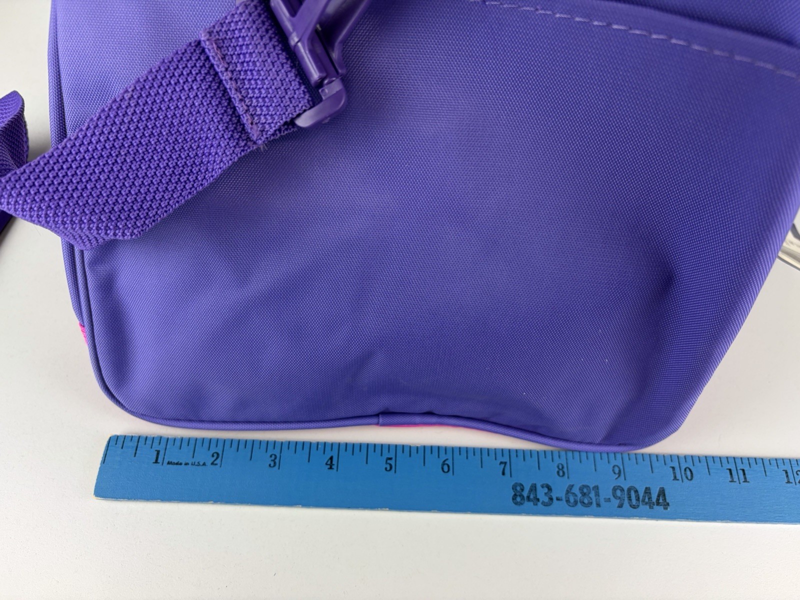 Vintage Delsey Paris Nylon OK! 20” Duffle Bag Purple Violet / Pink – Pls READ