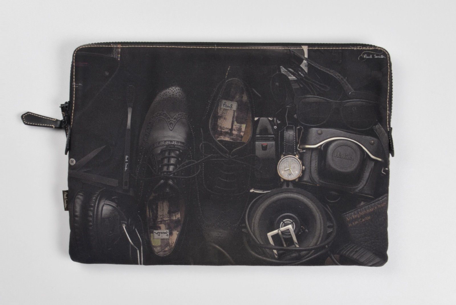 Men’s Paul Smith Laptop Sleeve Photo Print Zip Pouch Case