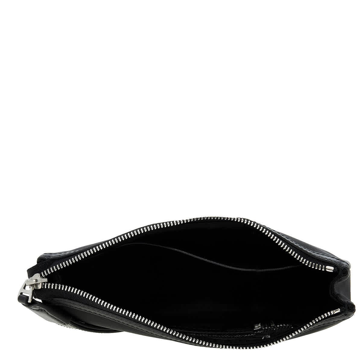 Bally Code Pouch in Black Nylon MAM00R-NY286-U901P