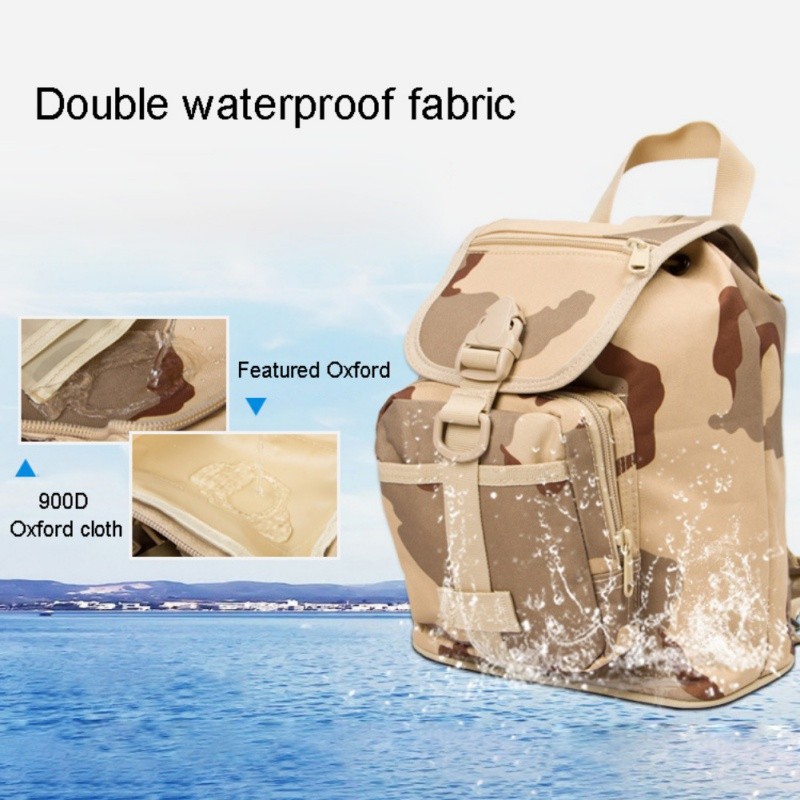 Tactical Backpack Mini Military Rucksack Water Resistant Backpack for Men Woman
