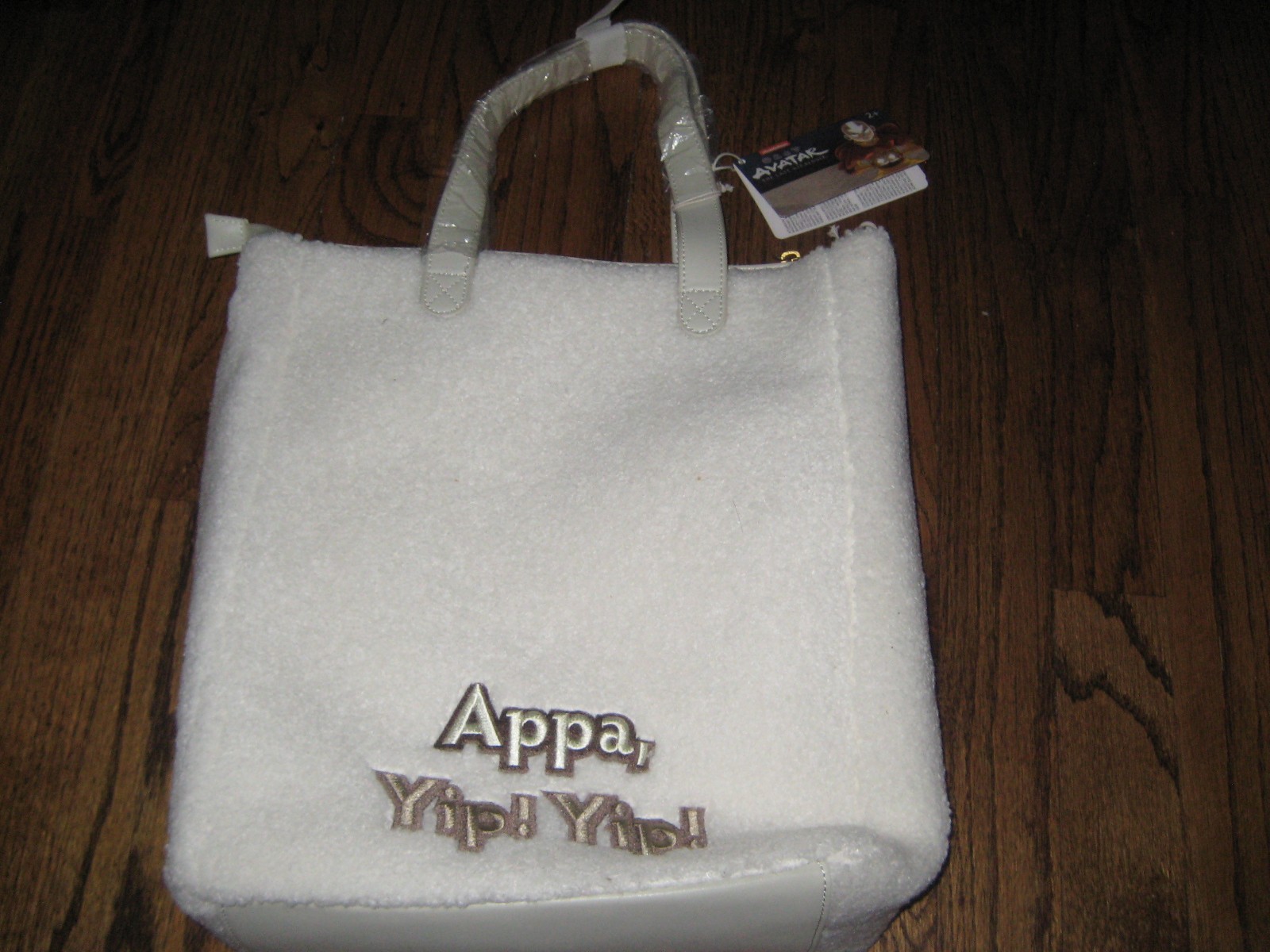 Loungefly Avatar: The Last Airbender Appa Plush Tote Bag with Momo Charm- New!
