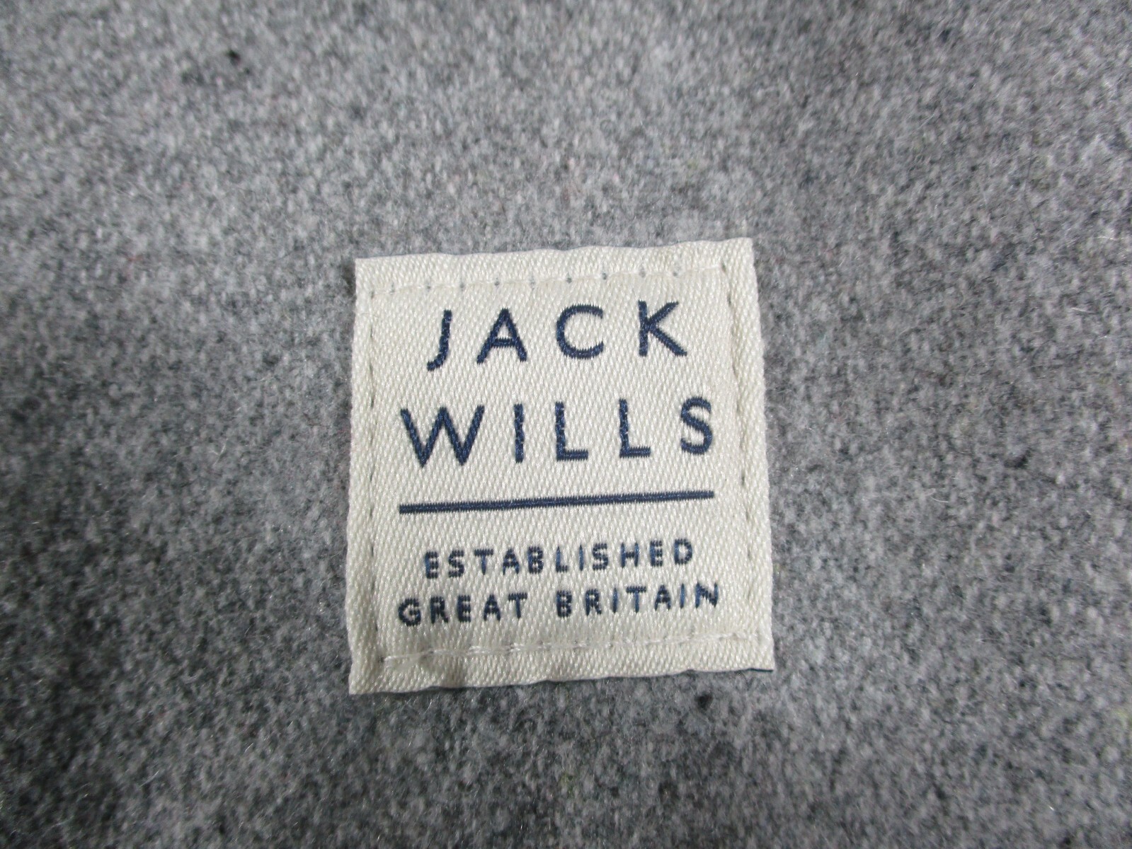 Jack Wills Backpack Gray Adjustable Should Straps Lightweight School Travel EUC