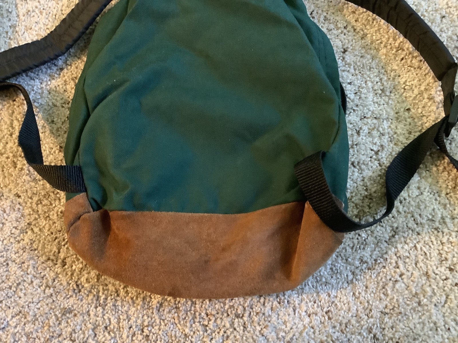 VINTAGE EL PASO BACKPACK CANVAS W/LEATHER – DAYPACK