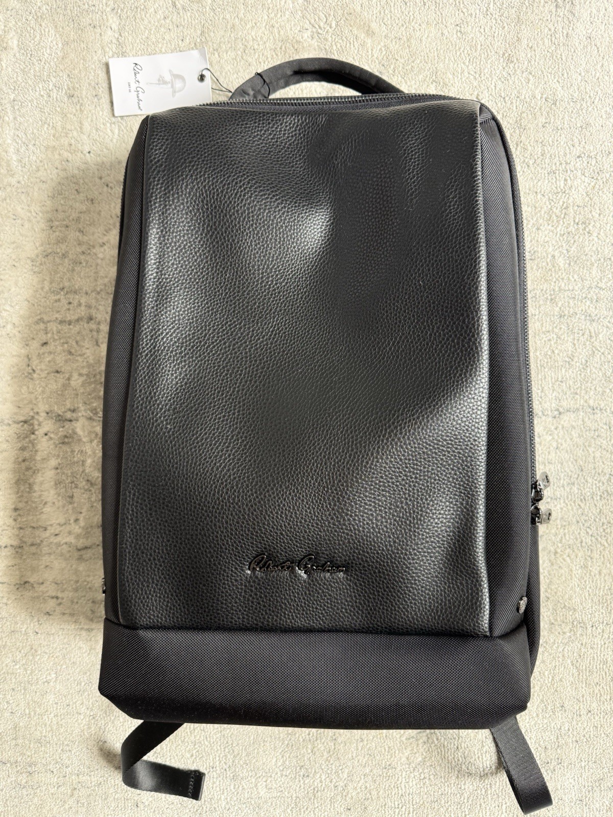Robert Graham Thurston Mix Media Backpack Black NWT $228