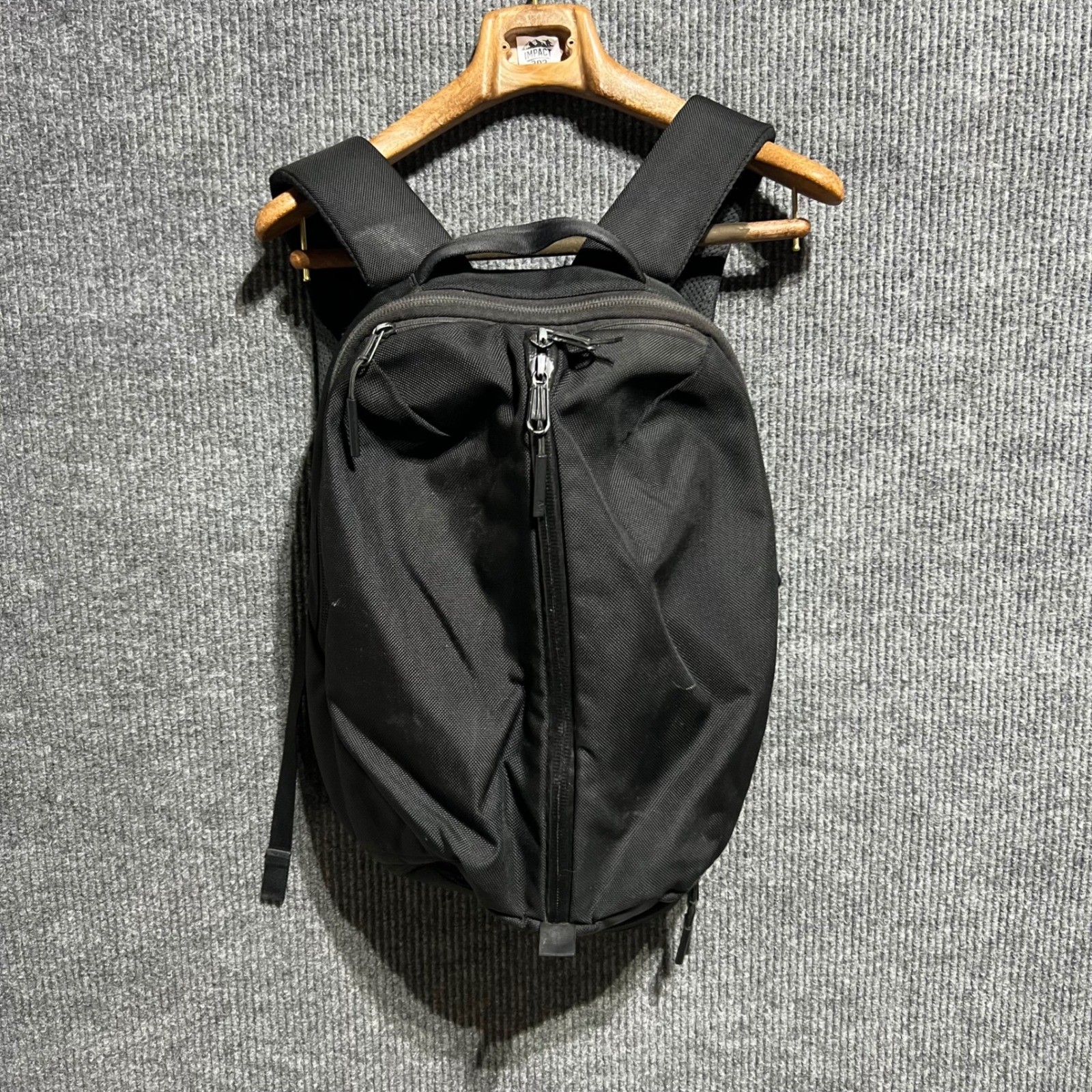 Aer Fit Pack Backpack Unisex OS Black Cordura Techwear Commuter Gym Bag