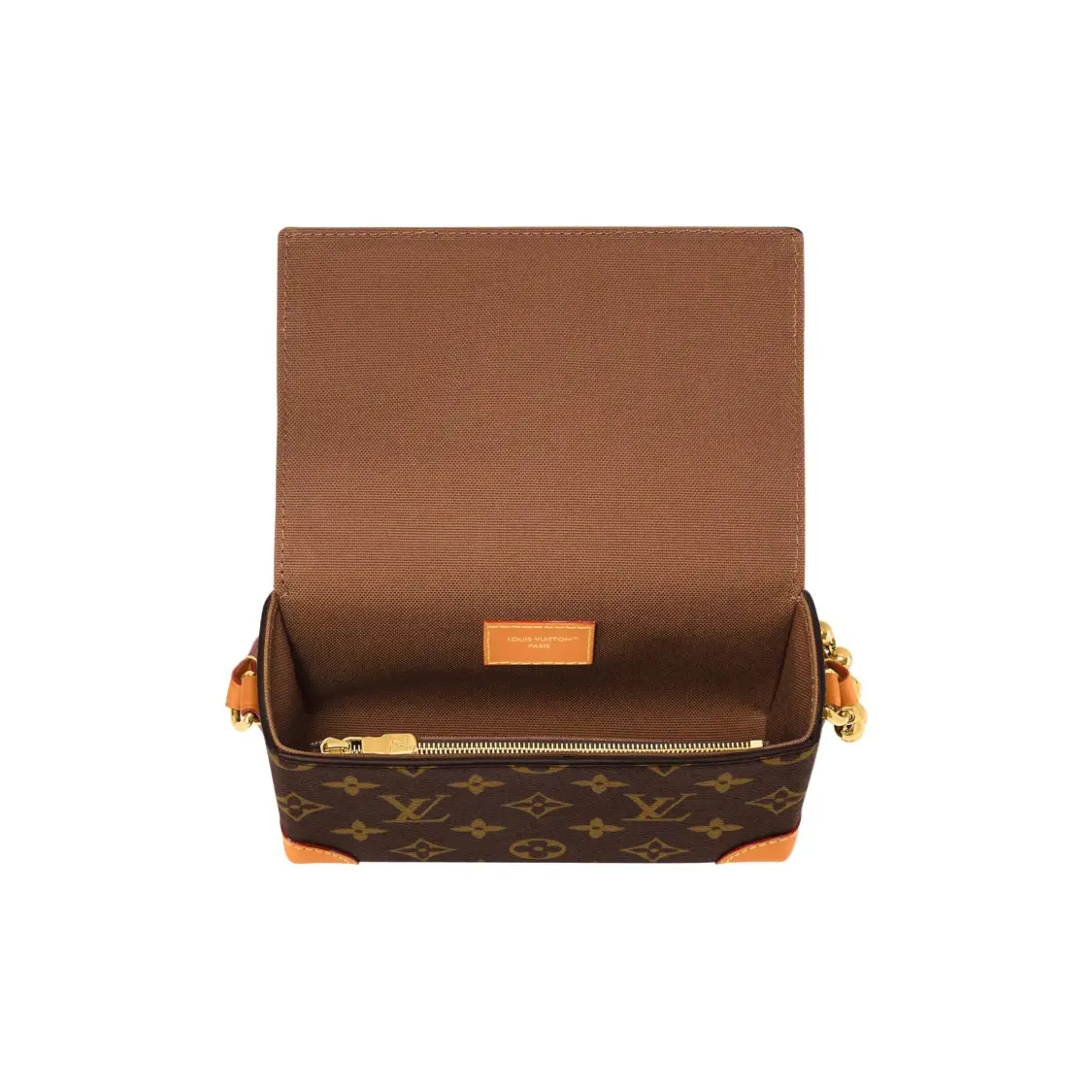 LOUIS VUITTON Steamer Monogram Coated Canvas Wallet Men’s 7.1×2.6×4.3 in