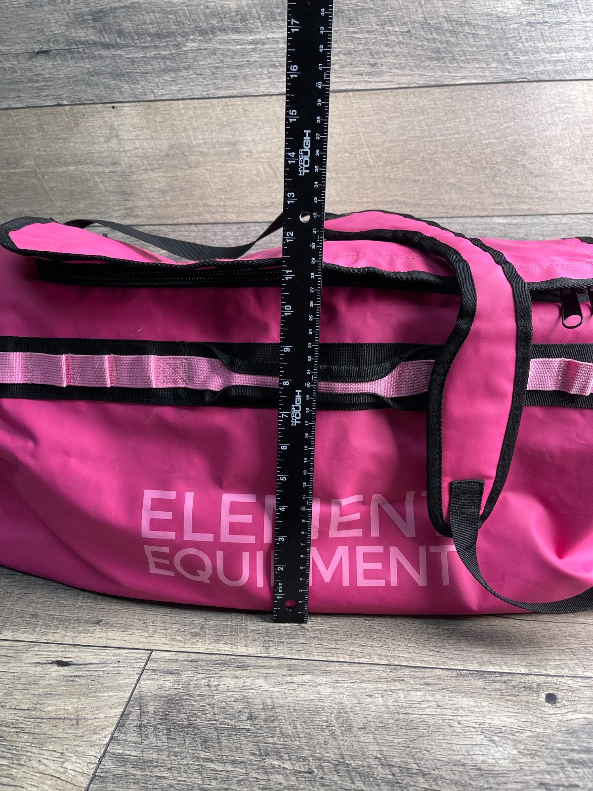 Element Equipment Trailhead Duffel Bag Pink Inner Pocket Camping Waterproof