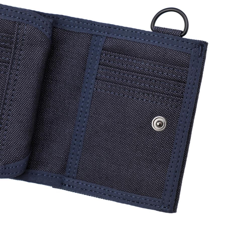 PORTER YOSHIDA SMOKY WALLET Navy 592-26370