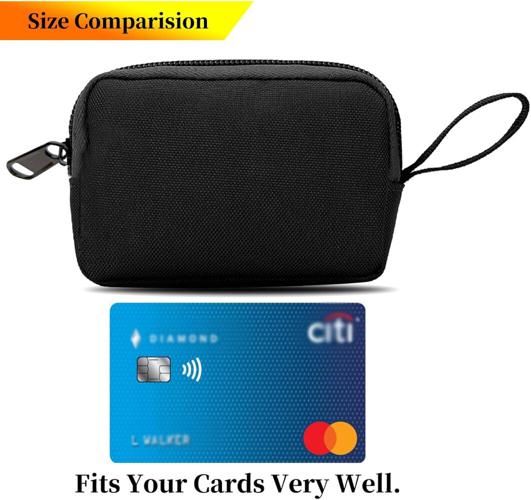 2Pack Tactical Molle EDC Pouch Utility Coin Purse Credit Card Holder Waist Pack