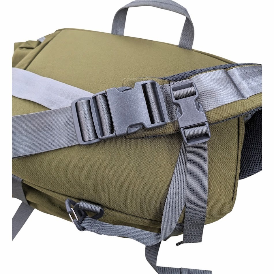 MYSTERY RANCH INVADER Messenger Bag Shoulder Olive Khaki Width 34cm