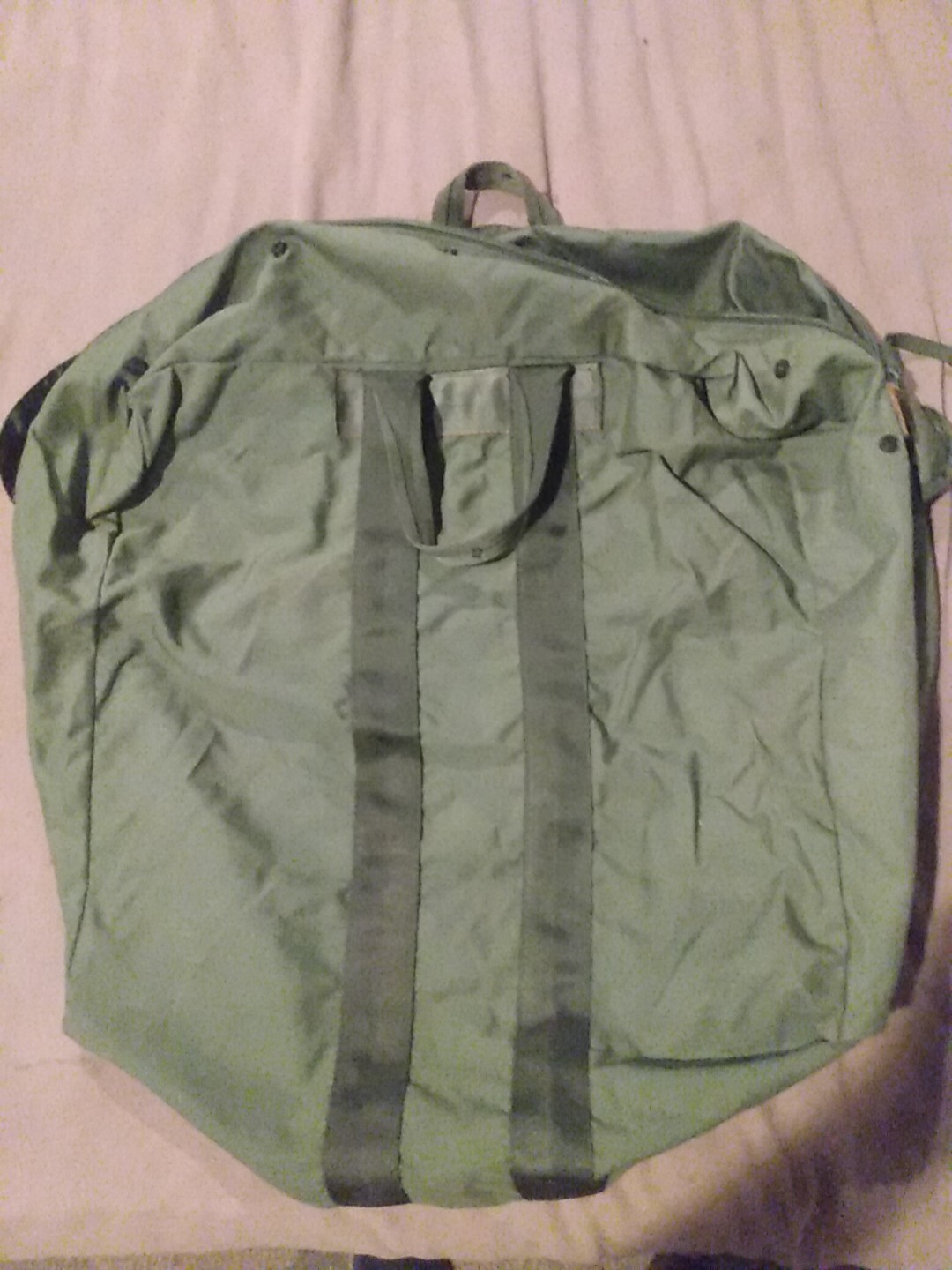 US Military Flyers Helmet Duffel Bag Army OD Green Nylon Utility Bag New