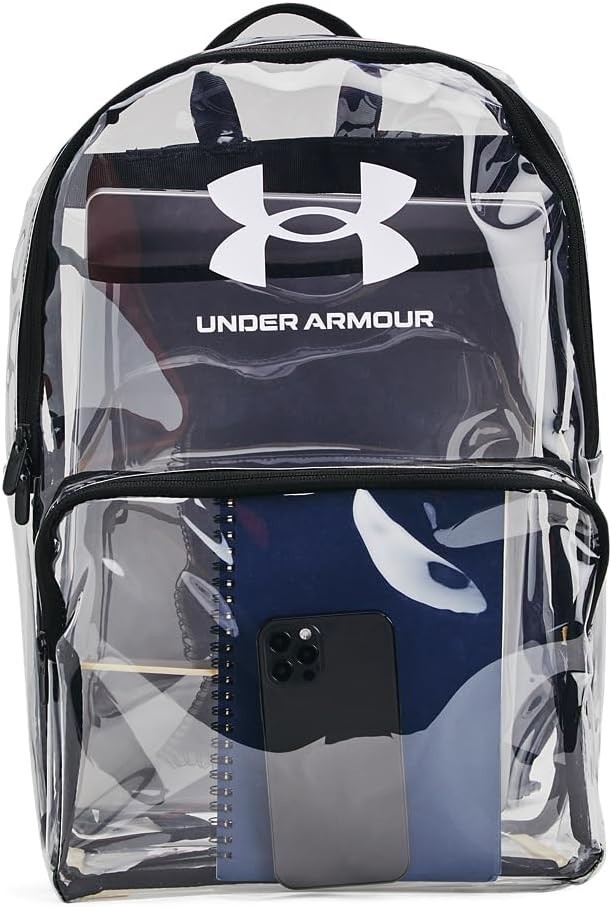 Under Armour Essential Clear Backpack Heavy Duty School Stadium Concert Travel