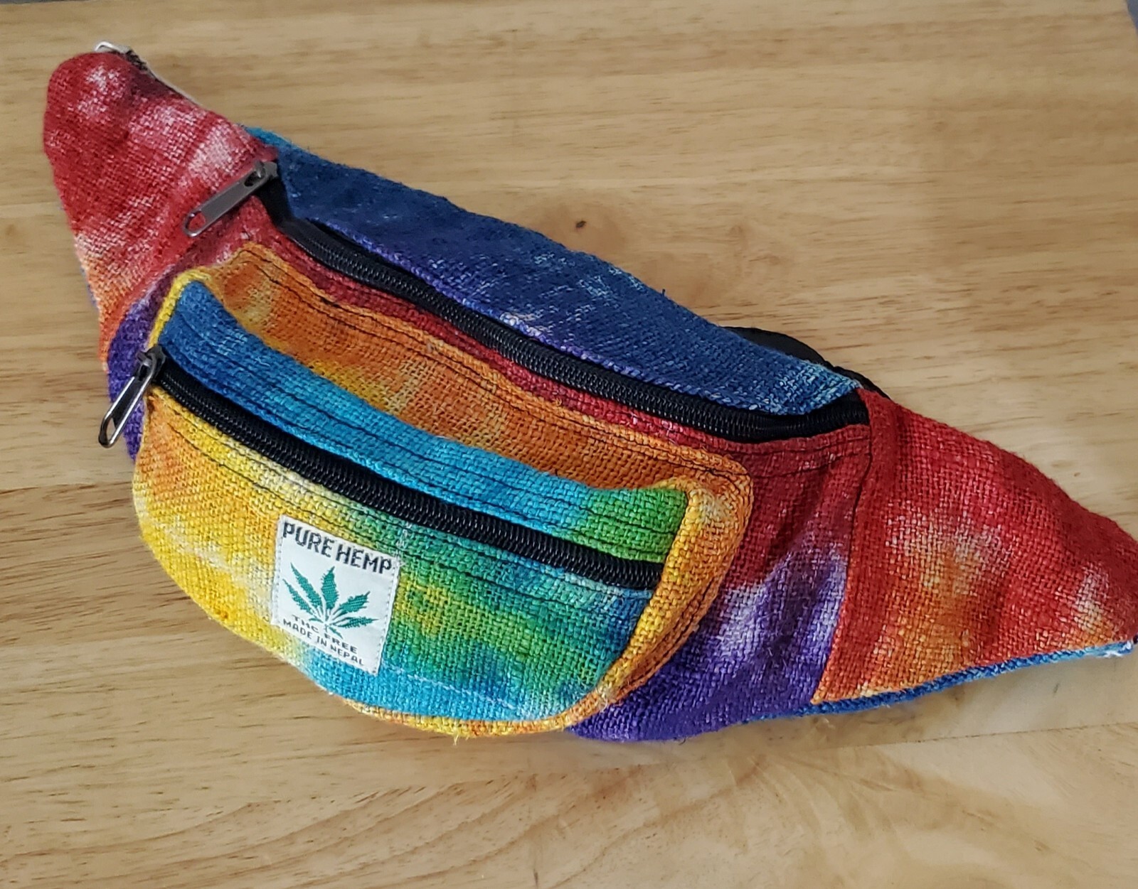 Tie Dye Hemp Fannypack