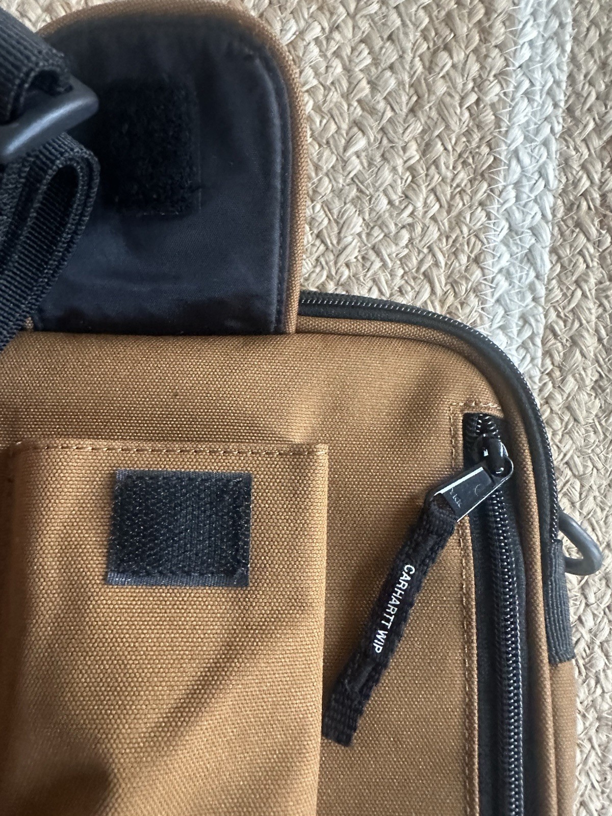 Carhartt Essentials Bag Small Hamilton Brown Shoulder Strap NWT