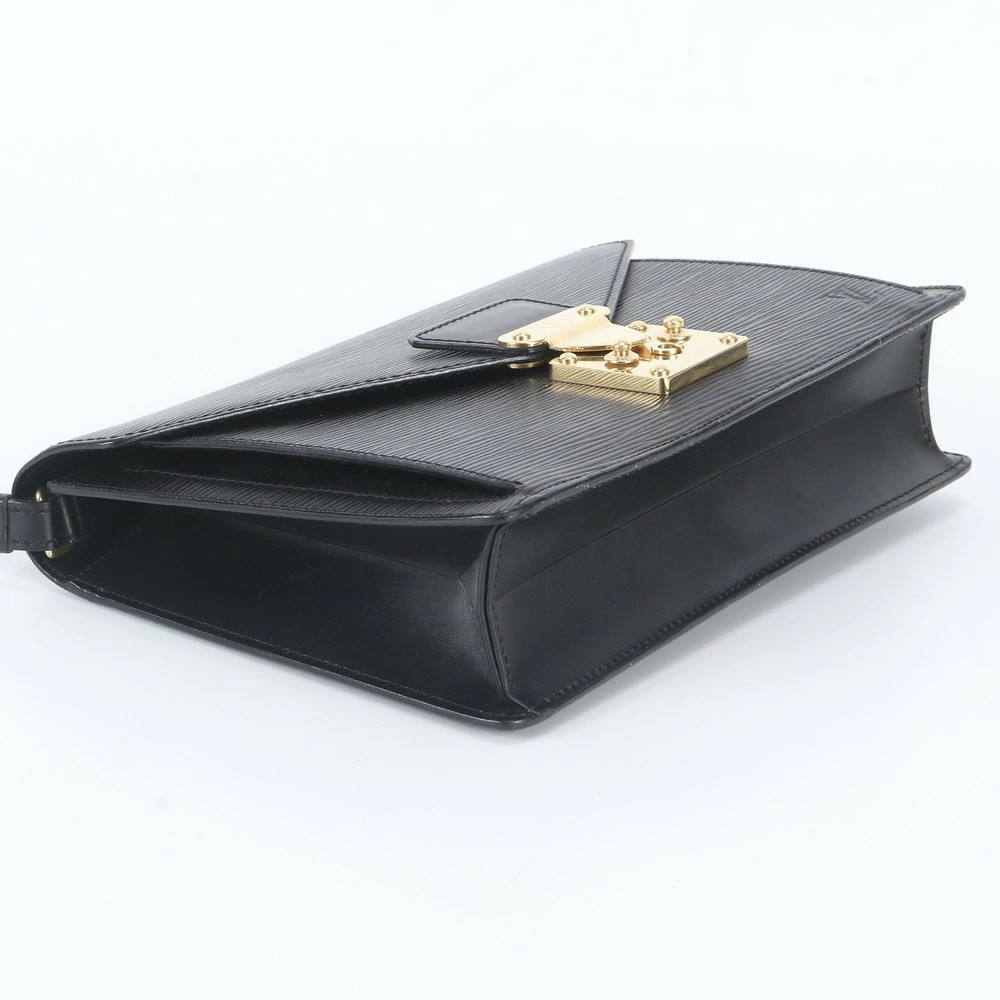 Louis Vuitton Epil Serie Dragonne Leather Bag Noir 26cm x 18cm x 6cm EX