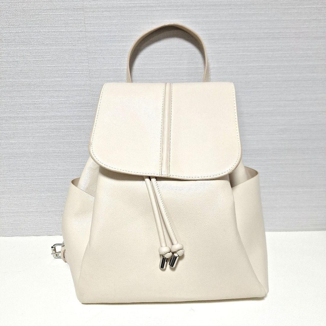 ZARA White Beige Stylish Bag