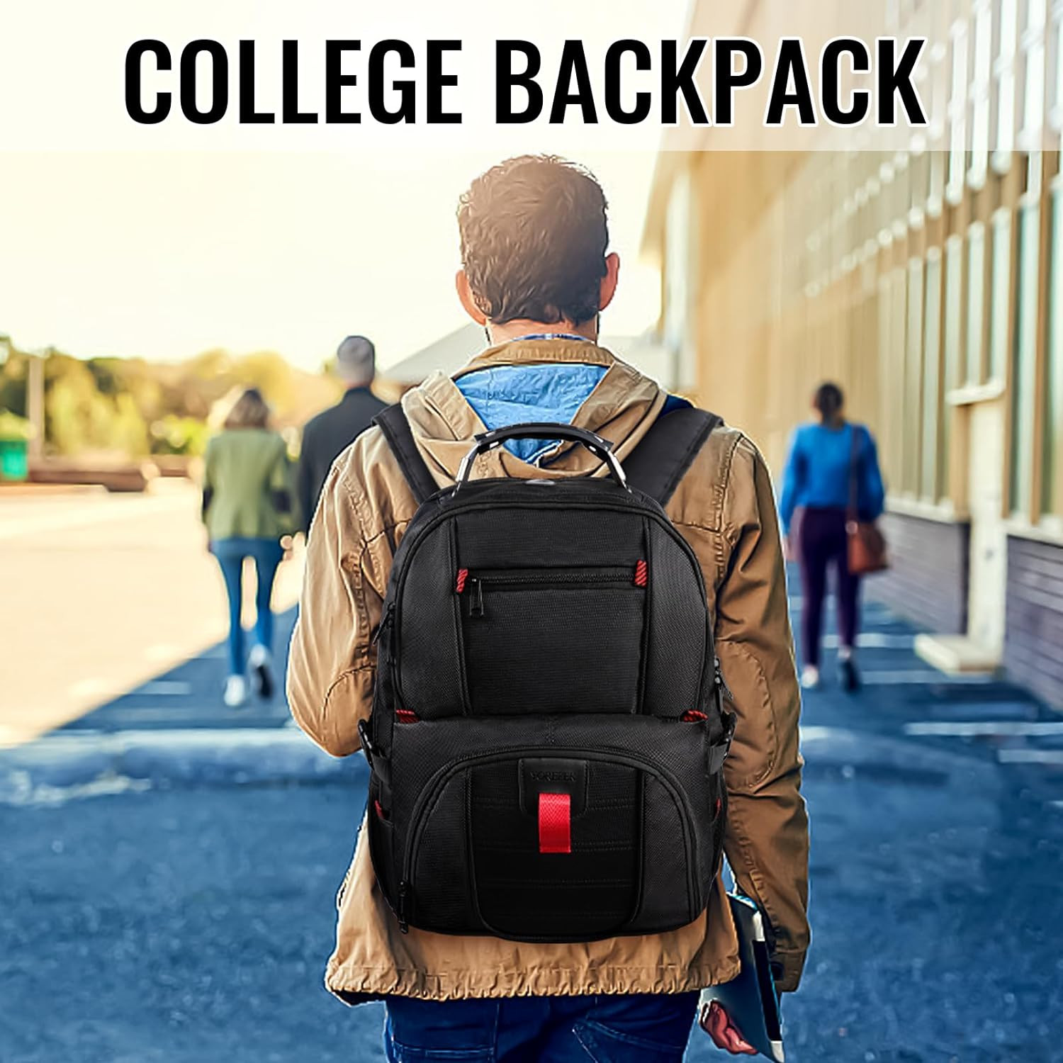 Large Backpack for Men, Extra Large Laptop Backpacks for Men Women, Water Resist