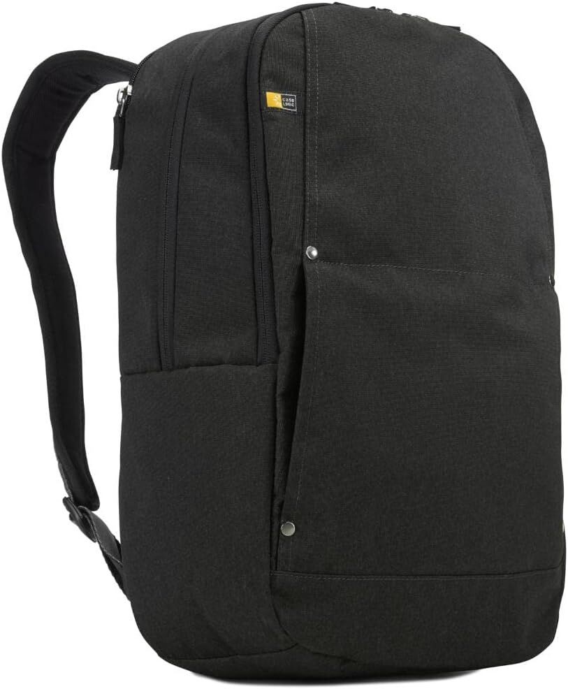 Case Logic Huxton Daypack Backpack Bag w/ Laptop Sleeve 15.6″ in Black