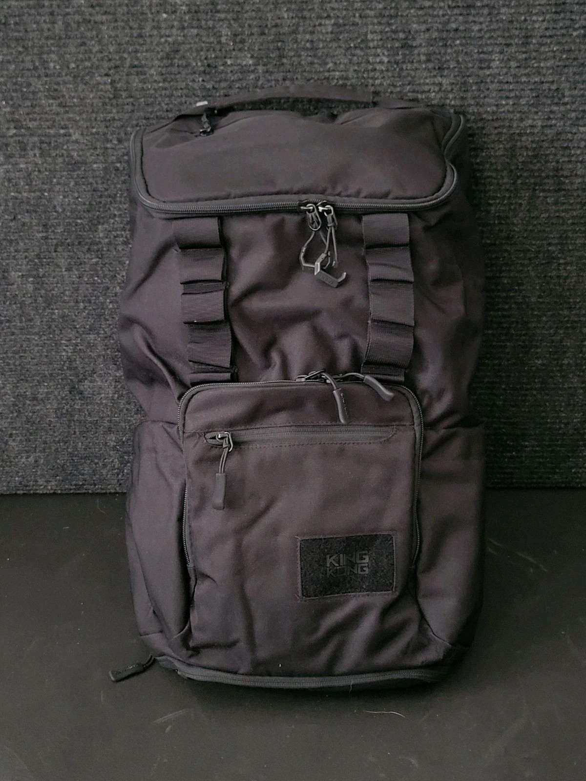King Kong Core 25 L Backpack Black Weightlifting CrossFit Gym Heroes Backpack