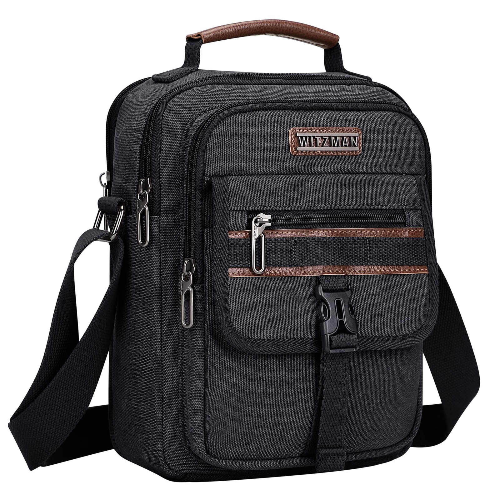 Crossbody Bag for Men Canvas Casual Messenger Bags