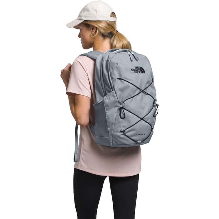 The North Face Jester Backpack – Mid Grey Dark Heather/TNF Black