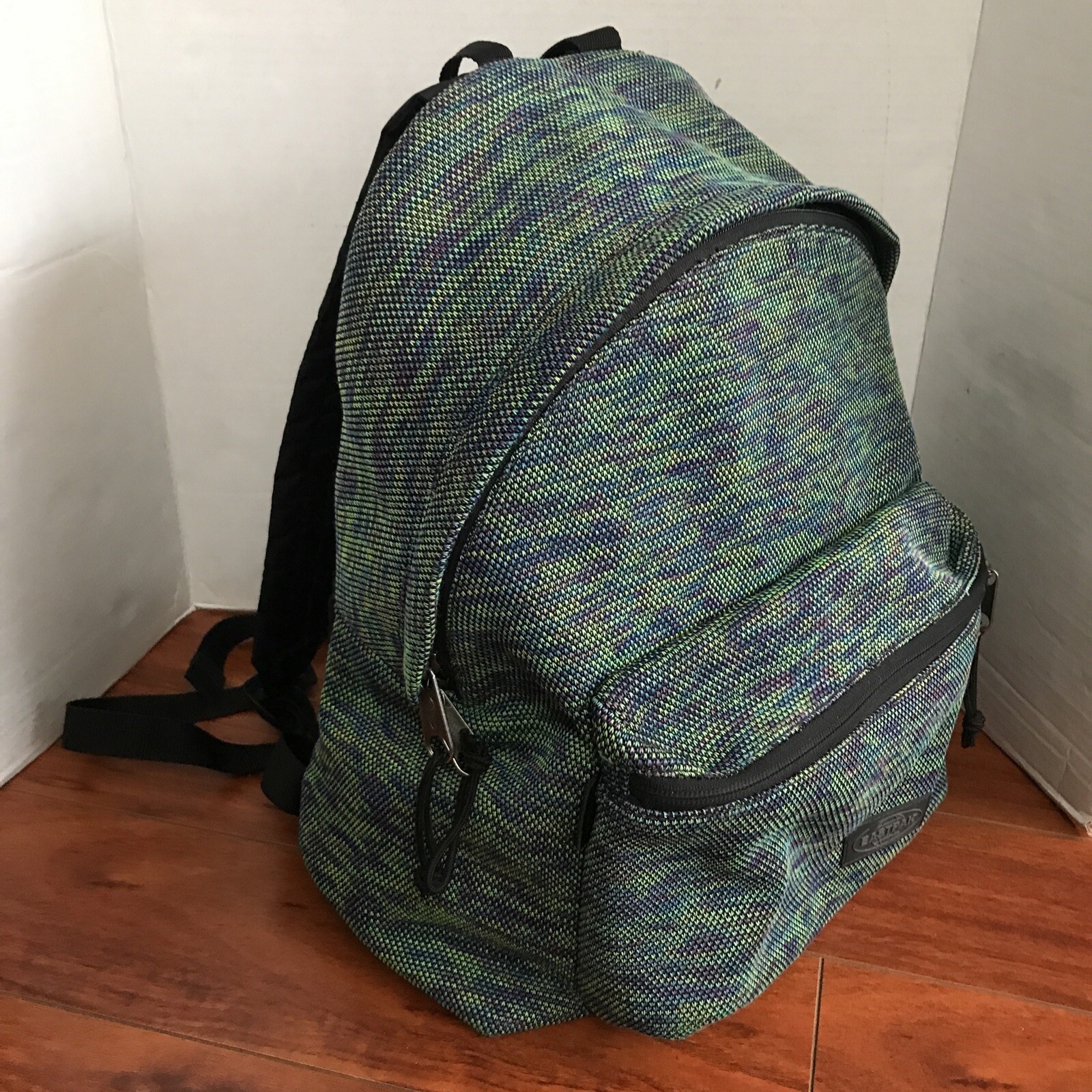 Eastpak Padded Pak’r Backpack Knit Green Purple Blue Skate Surf Snow Streetwear