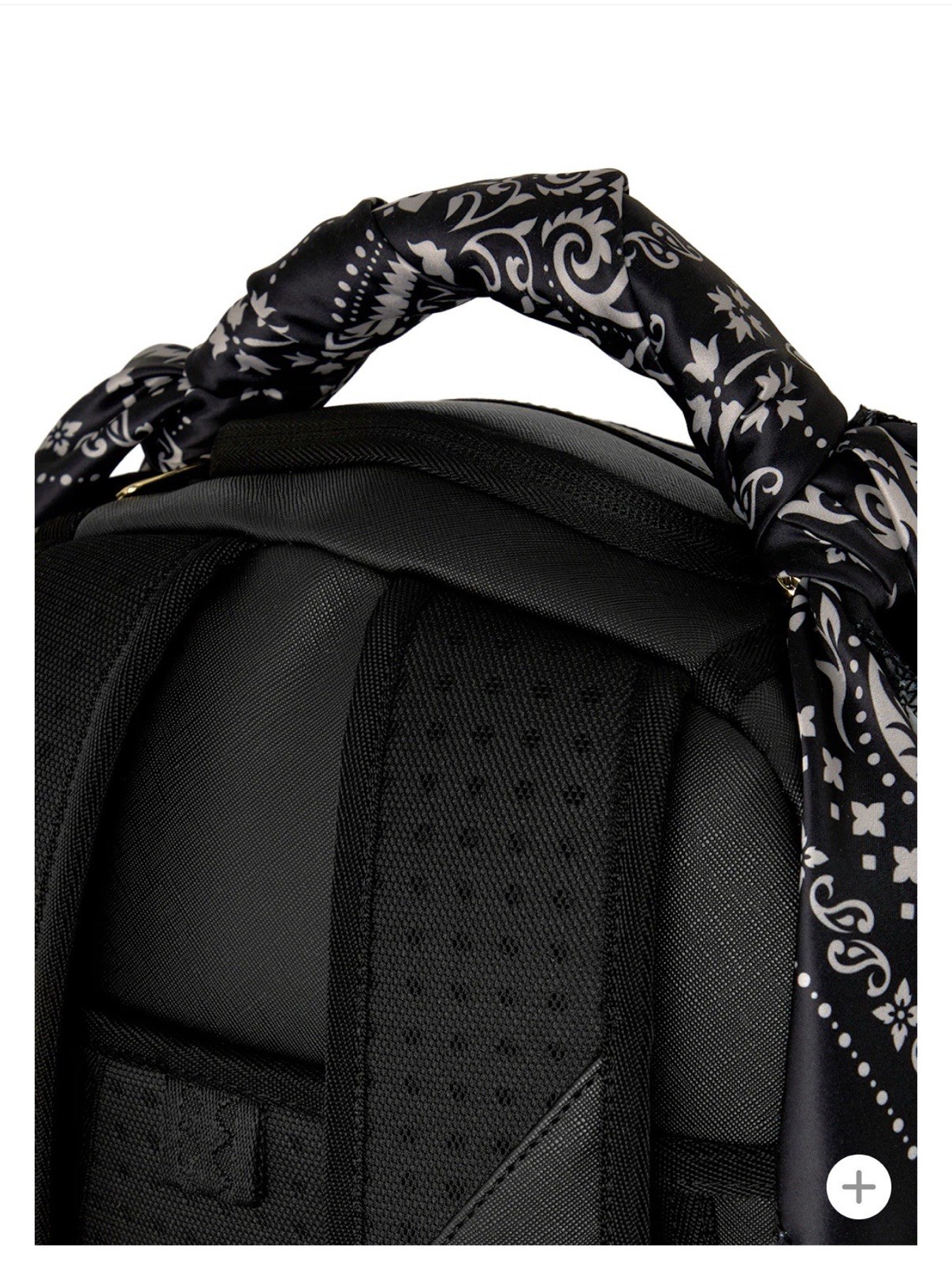 Sprayground Tupac Black Large Backpack Zip Top Handle Pockets Adjustable Straps