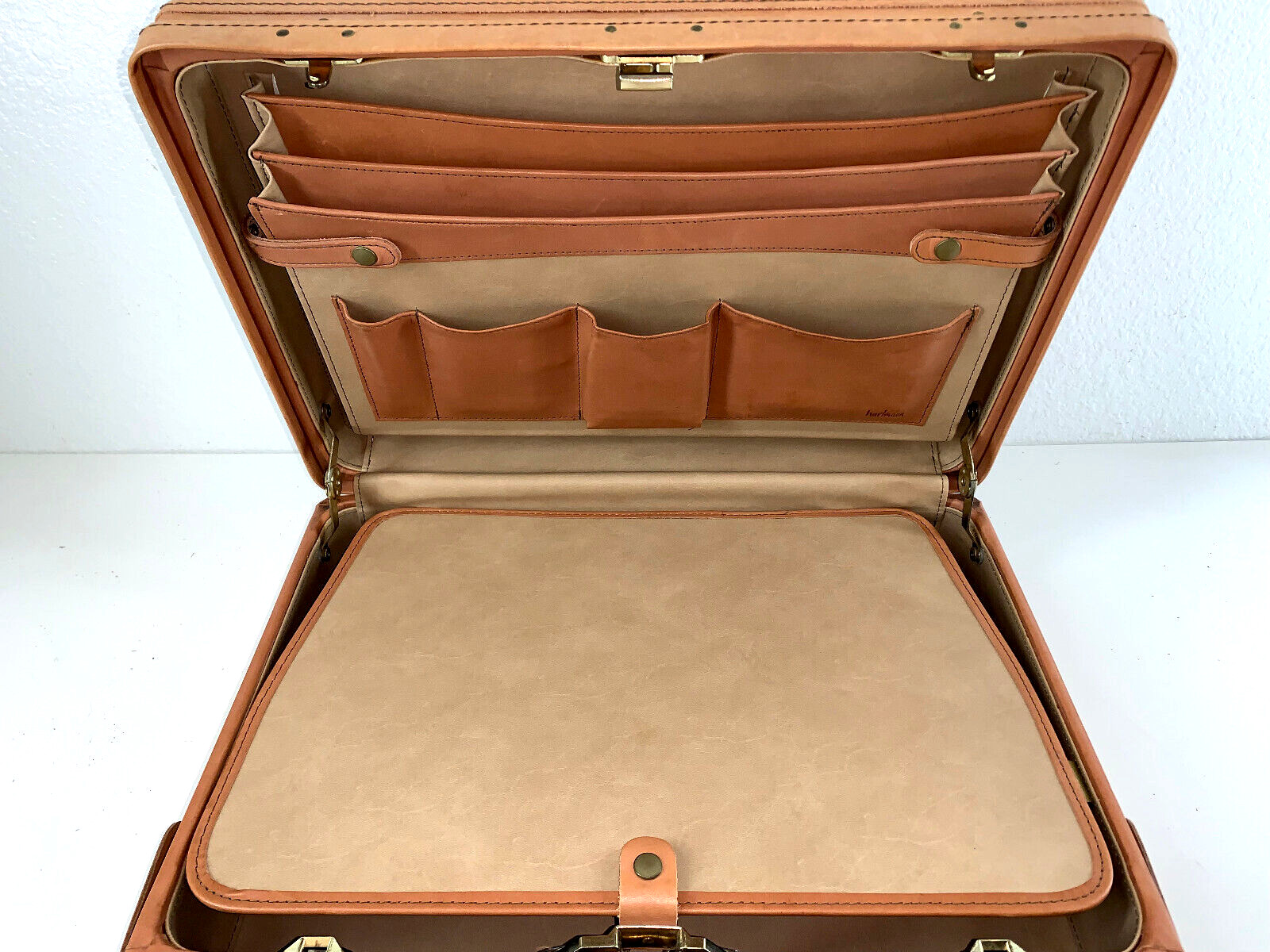 Hartmann Belting Leather Briefcase Attache