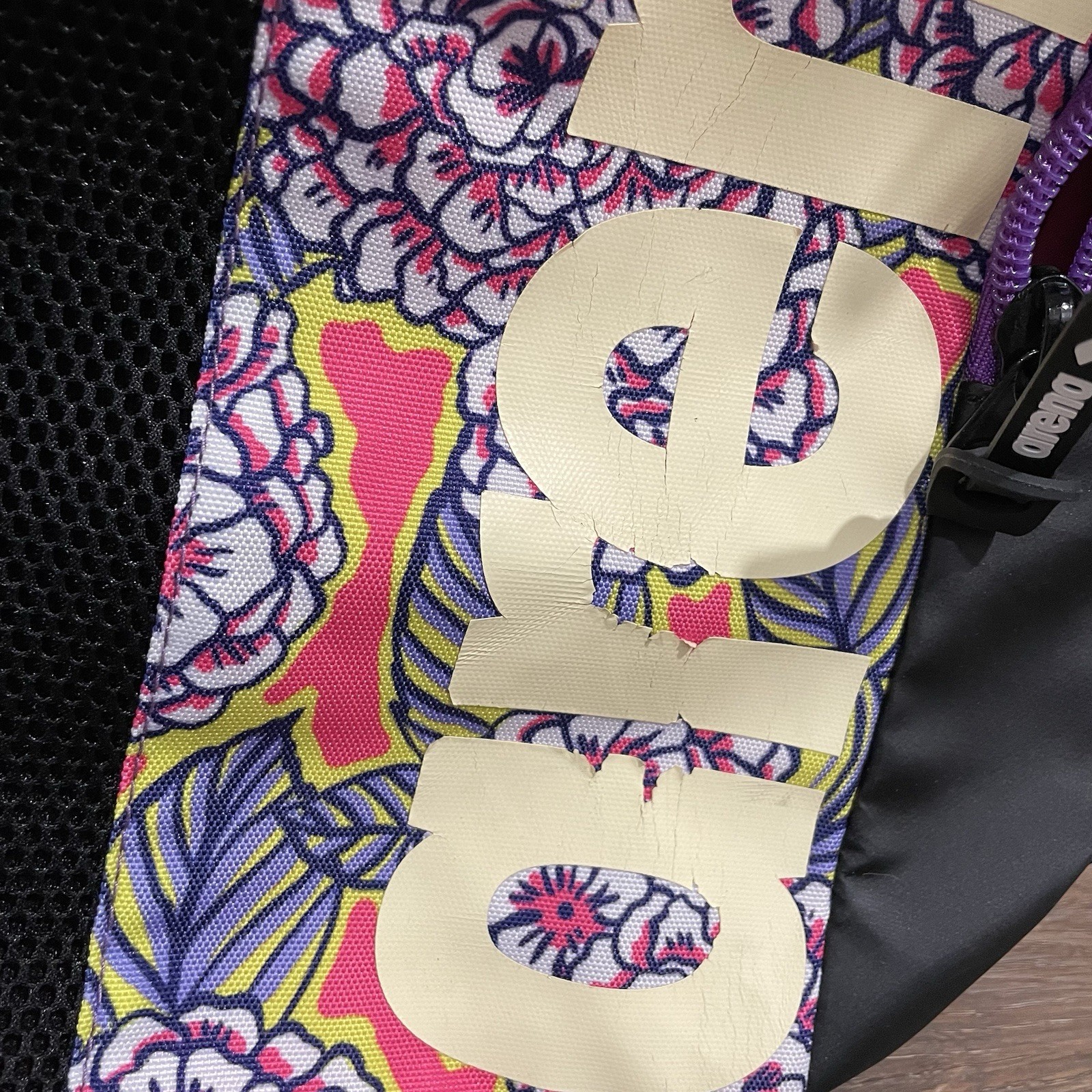 Arena Spiky iii Allover 45L Backpack Vibrant Floral READ