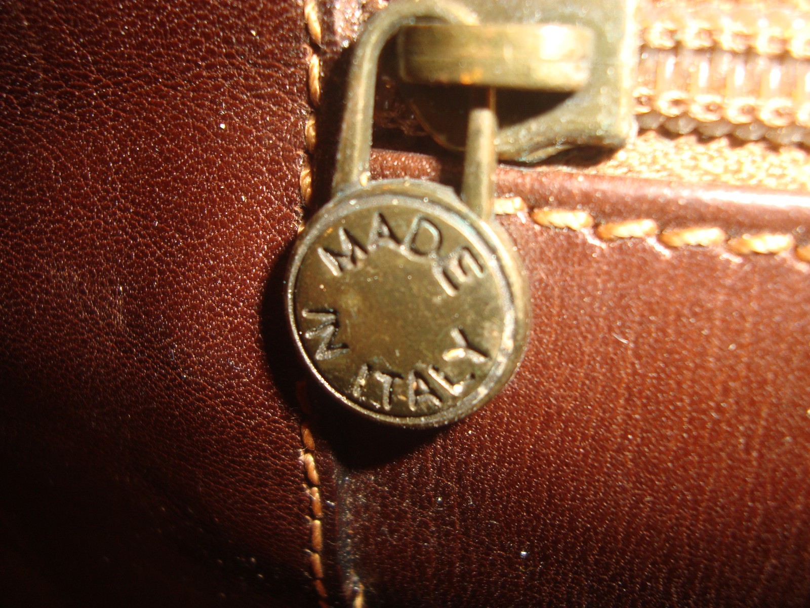 Rage Huge Vtg Robe Di Firenze Handmade Genuine Italian Leather Briefcase Bag
