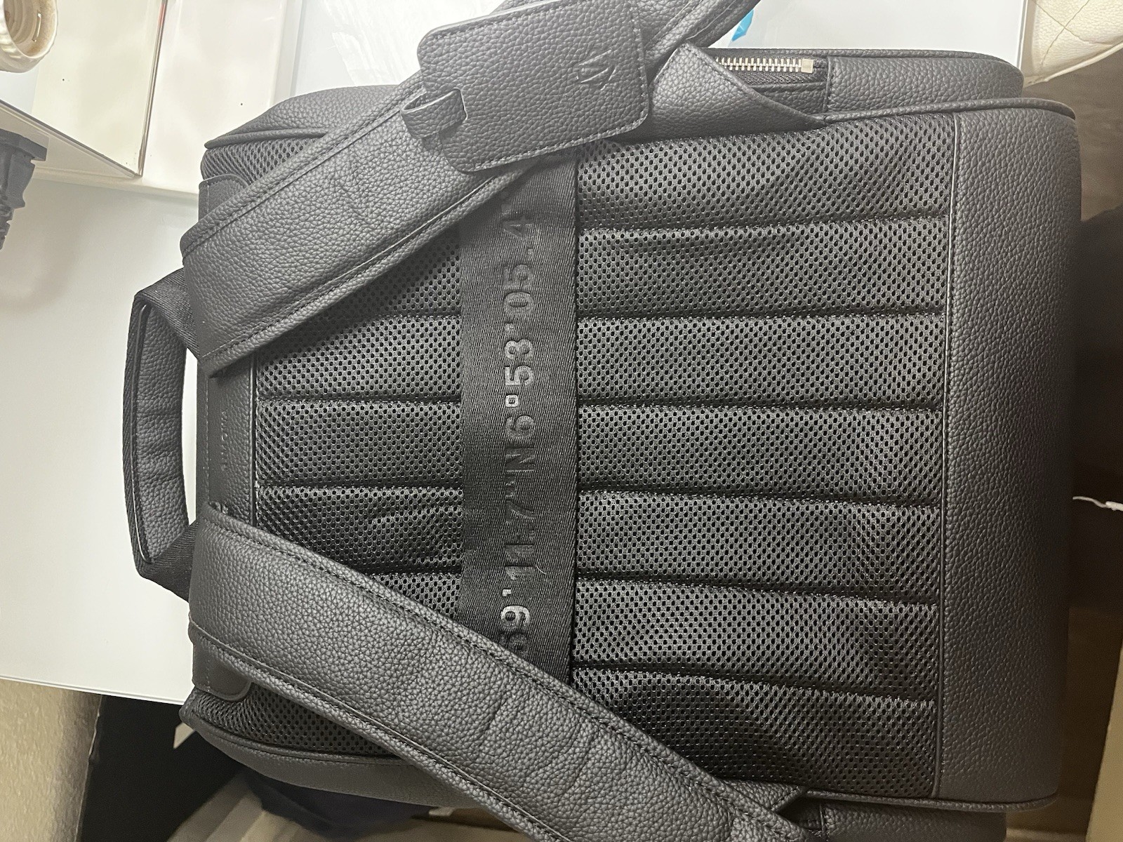 Rimowa Never Still Backpack Large Black Leather Flap Rucksack Designer Travel
