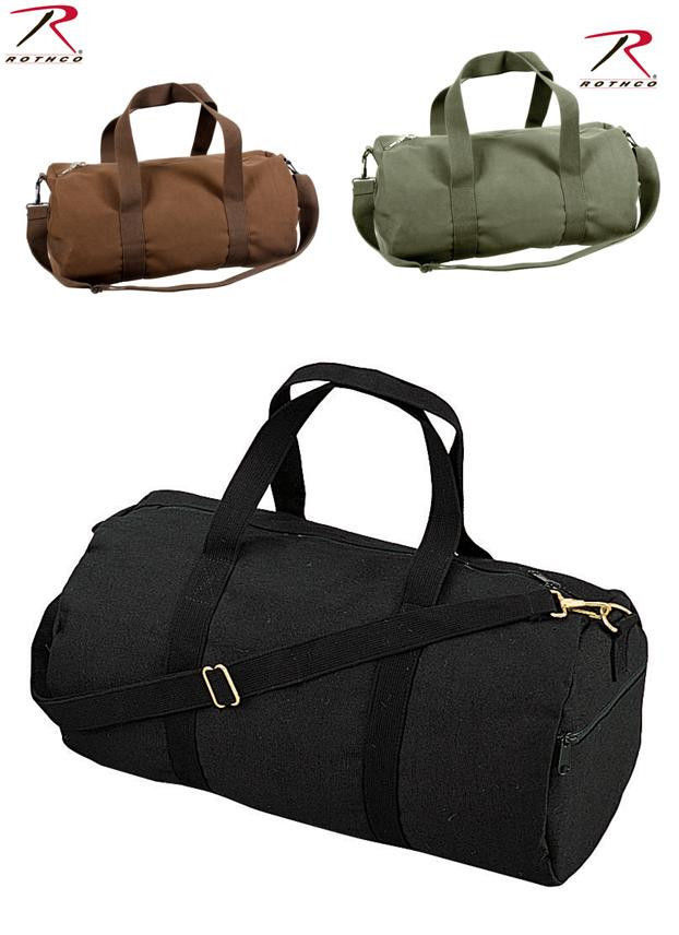 Rothco Solid Color “19-Inch” Canvas Sports Gym Shoulder Duffle Bag