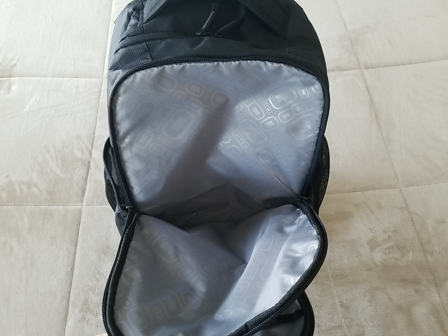 Ogio Logan Laptop Backpack Black FedEx Embroidered Business Travel Bag No Tags
